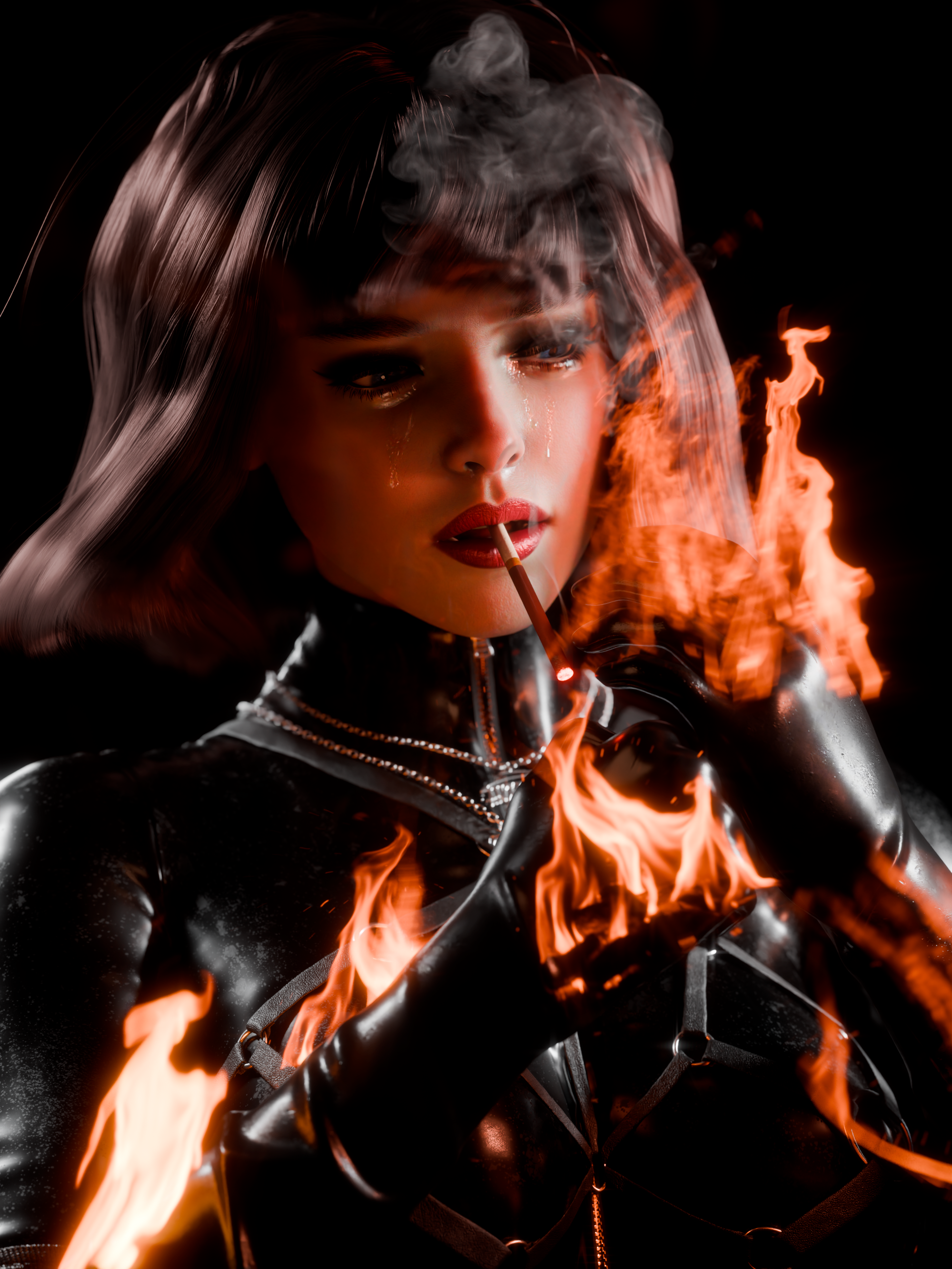 Fire — Изображение №5 — Иллюстрация, 3D на Dprofile