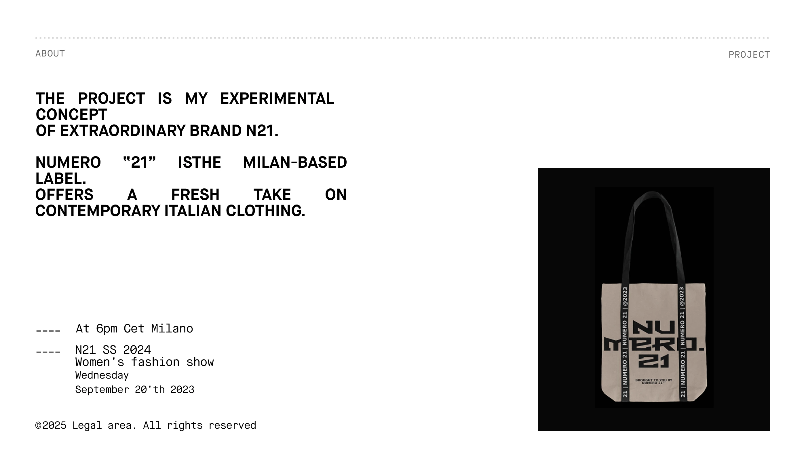 E-commerce/Numero21 — Изображение №2 — Интерфейсы на Dprofile