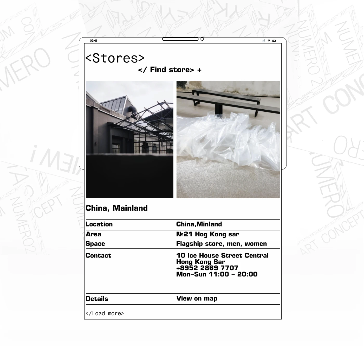 E-commerce/Numero21 — Изображение №13 — Интерфейсы на Dprofile
