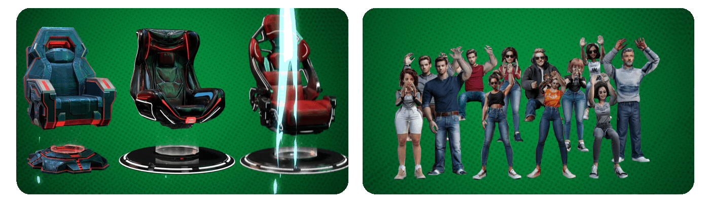 Pyaterochka AFK — Изображение №7 — Интерфейсы, 3D на Dprofile