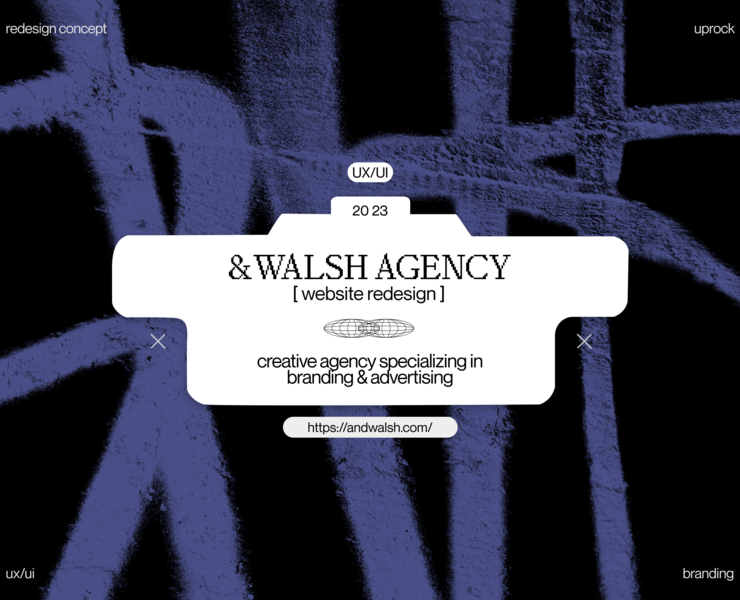 &Walsh - agency website — Интерфейсы на Dprofile