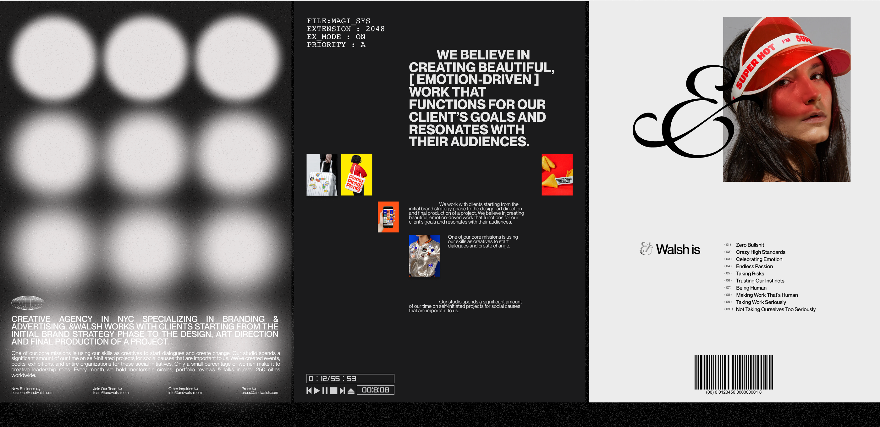 &Walsh - agency website — Изображение №9 — Интерфейсы на Dprofile