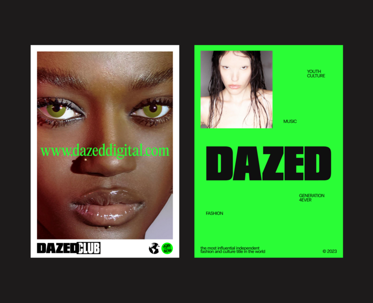 DAZED web. на Dprofile