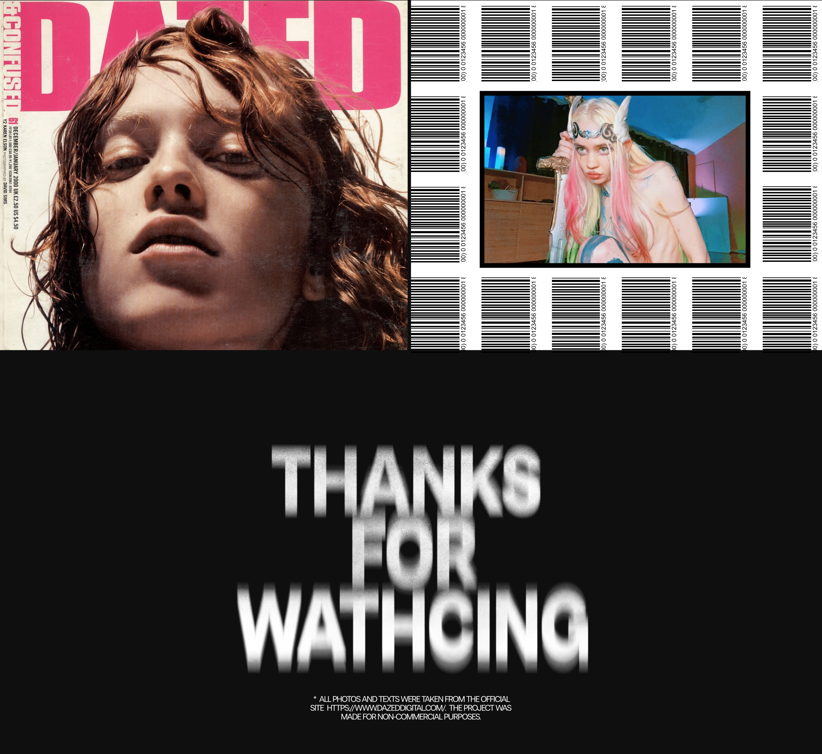DAZED web. — Изображение №10 — Интерфейсы, Графика на Dprofile