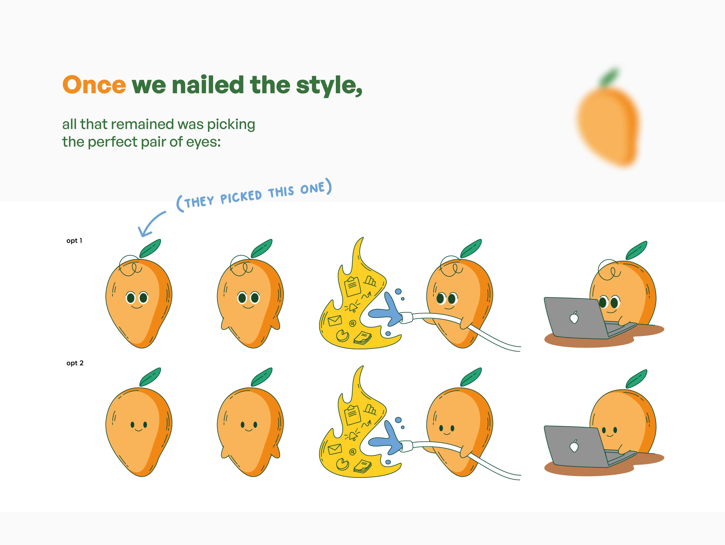 Mangohr – Мascot Design & UI illustrations — Изображение №4 — Брендинг, Иллюстрация на Dprofile