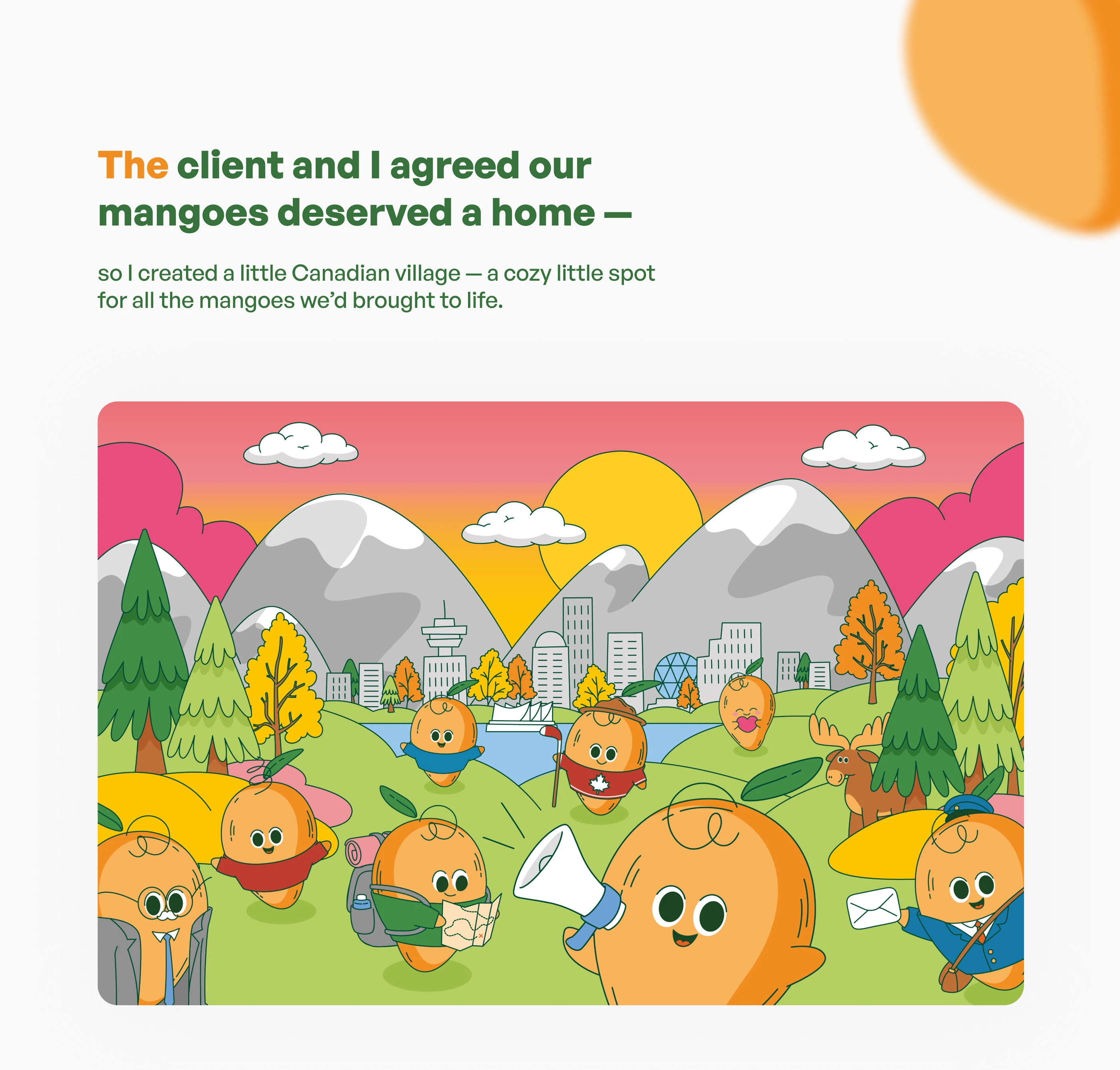 Mangohr – Мascot Design & UI illustrations — Изображение №10 — Брендинг, Иллюстрация на Dprofile