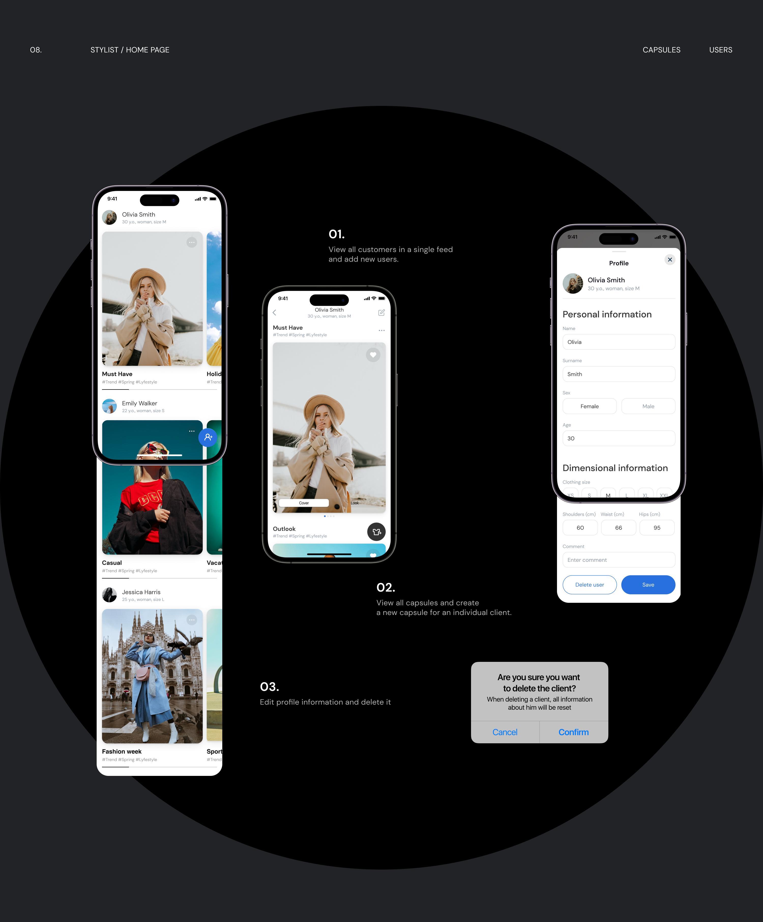 Neokind. App for stylists — Изображение №11 — Интерфейсы на Dprofile