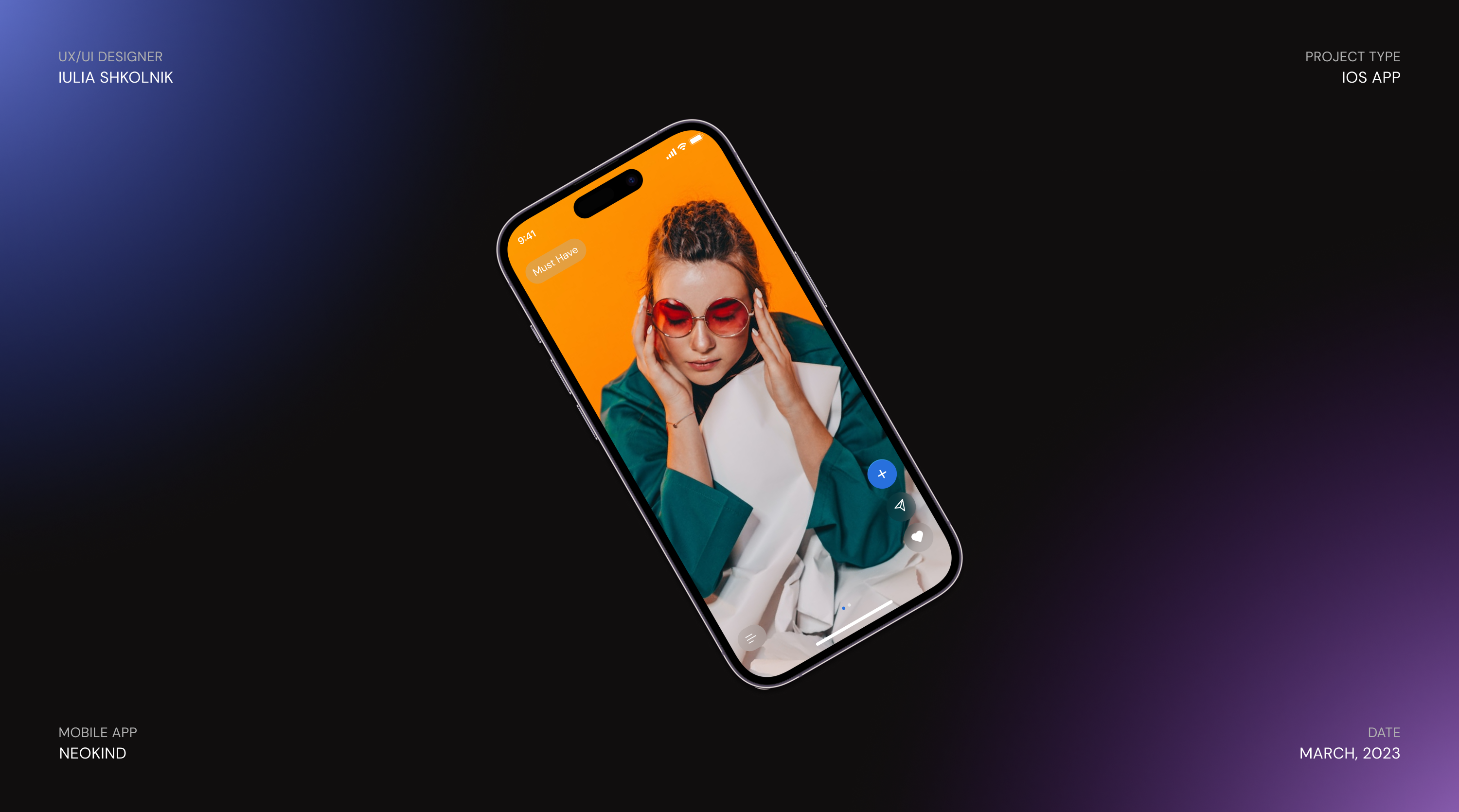 Neokind. App for stylists — Изображение №1 — Интерфейсы на Dprofile