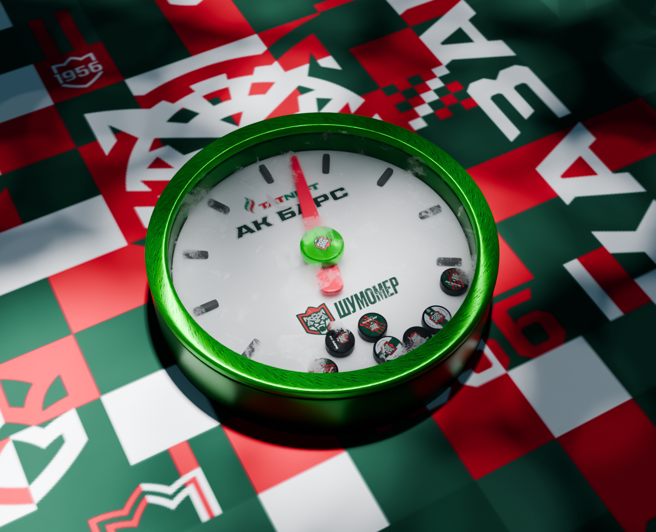 CGI Шумомер Ак Барс — Графика, Анимация на Dprofile