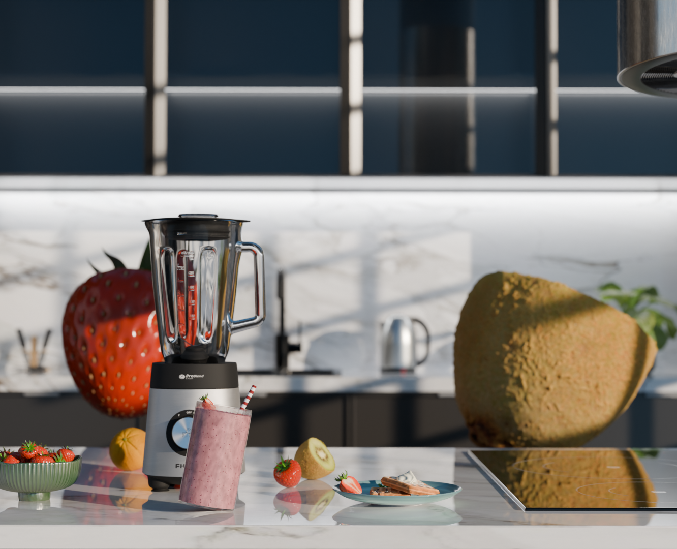 3D Визуализация и анимация блендера — Графика, 3D на Dprofile