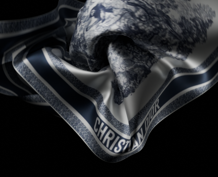 Симуляция ткани / Fabric simulation — Графика, 3D на Dprofile