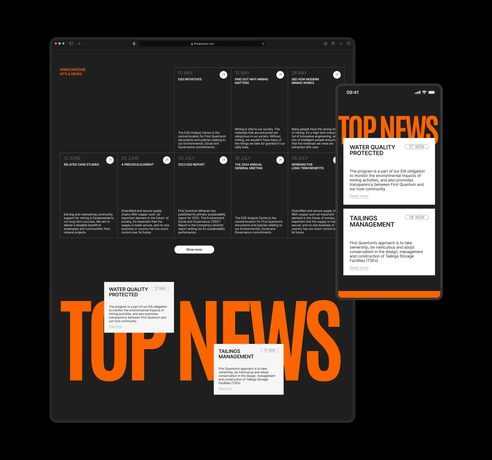 First Quantum | UX/UI design — Изображение №14 — Интерфейсы, Анимация на Dprofile