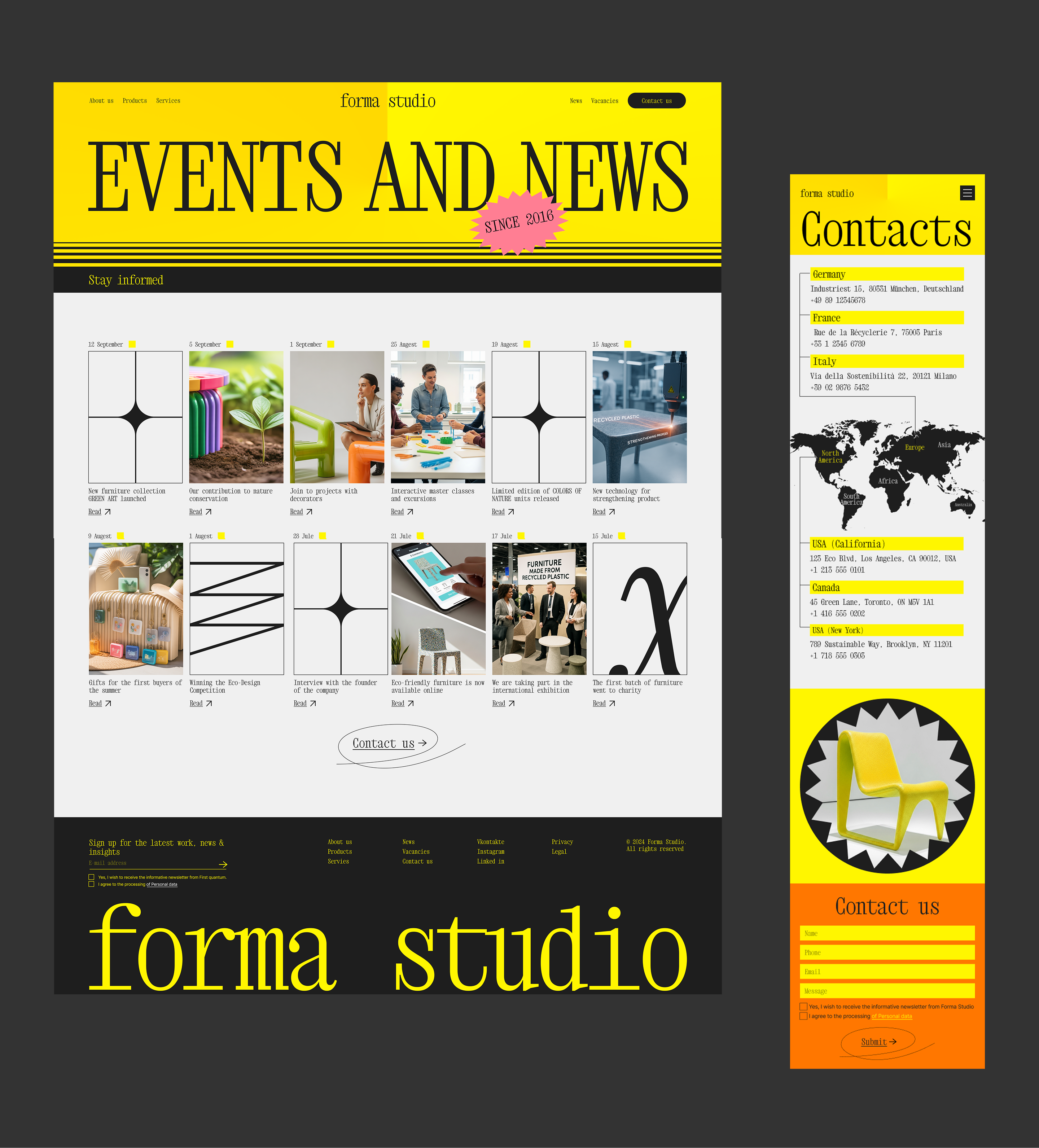 Forma studio — Изображение №8 — Интерфейсы, Анимация на Dprofile
