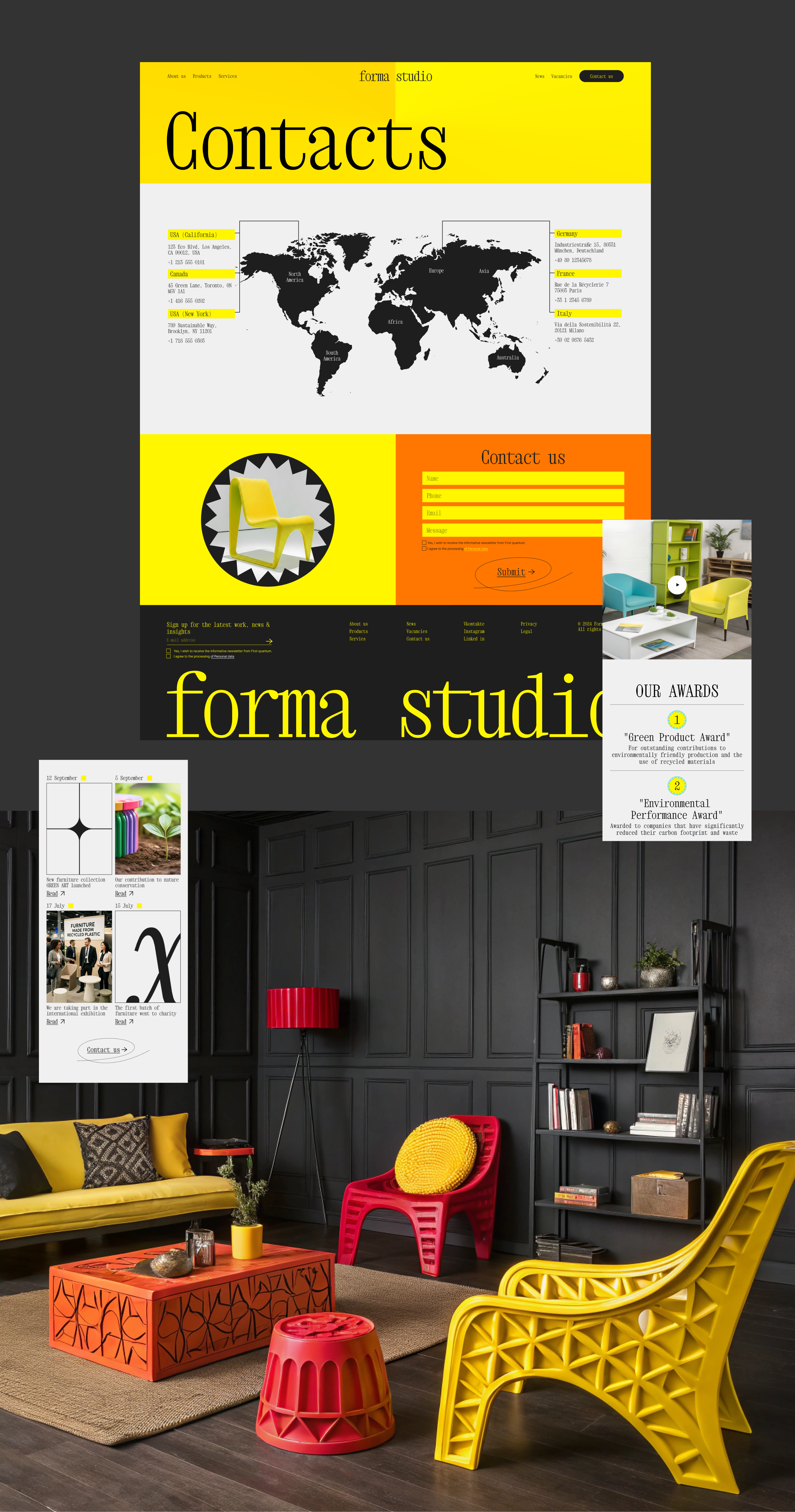 Forma studio — Изображение №7 — Интерфейсы, Анимация на Dprofile
