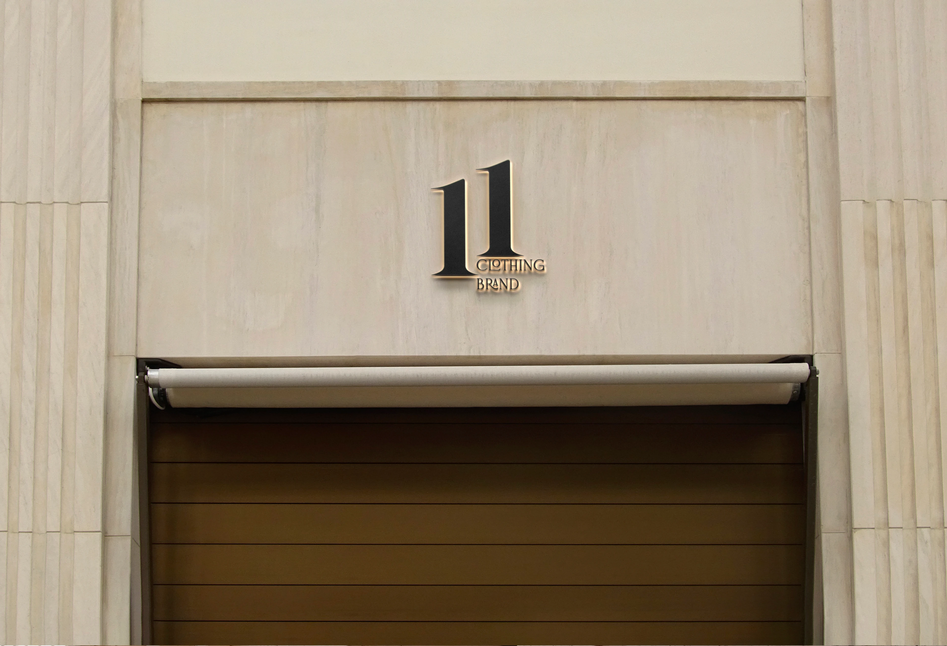 Бренд одежды 11 | Разработка логотипа и фирменного стиля — Изображение №1 — Брендинг на Dprofile