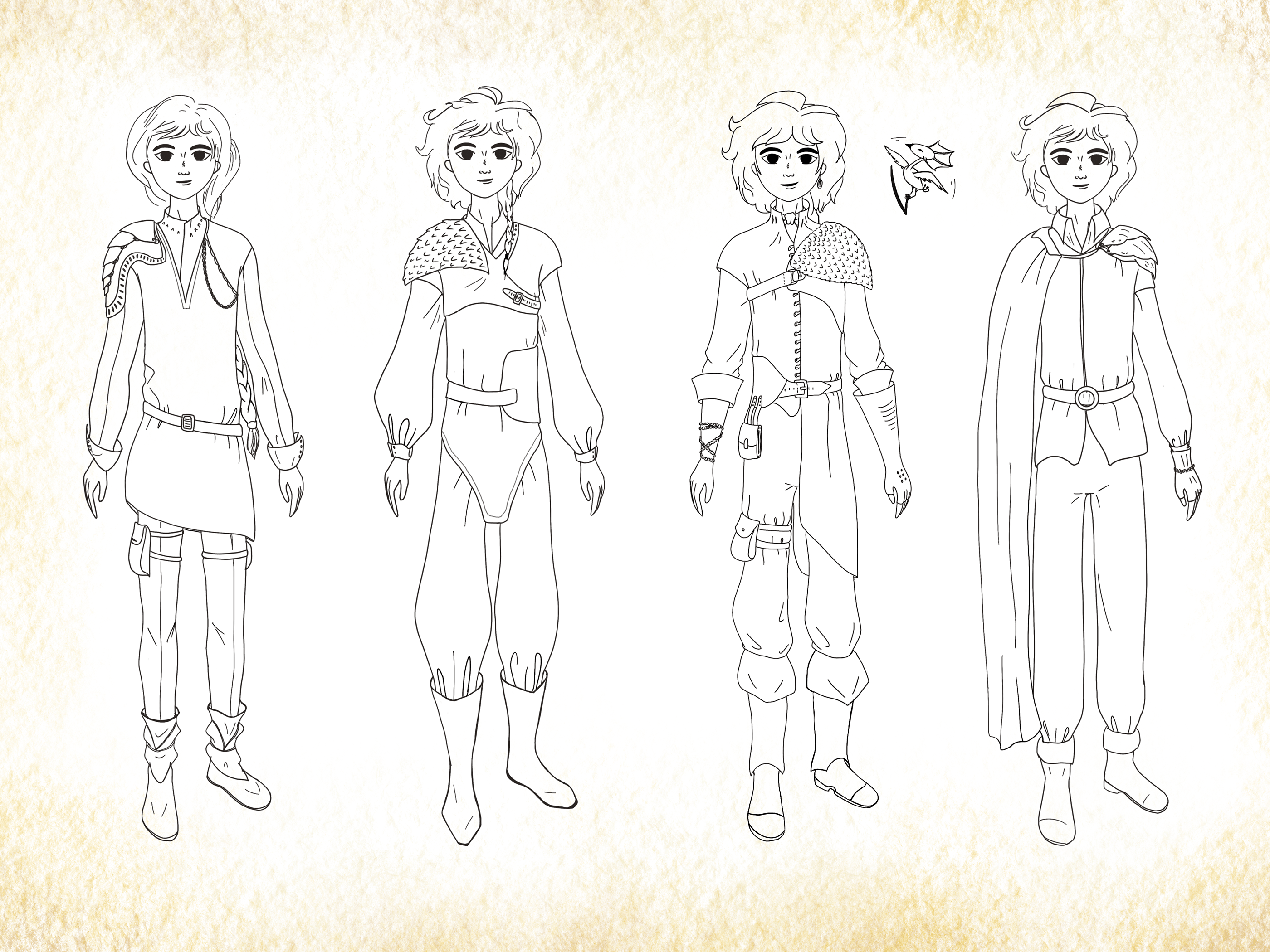 Character design- Reyan — Изображение №3 — Иллюстрация на Dprofile