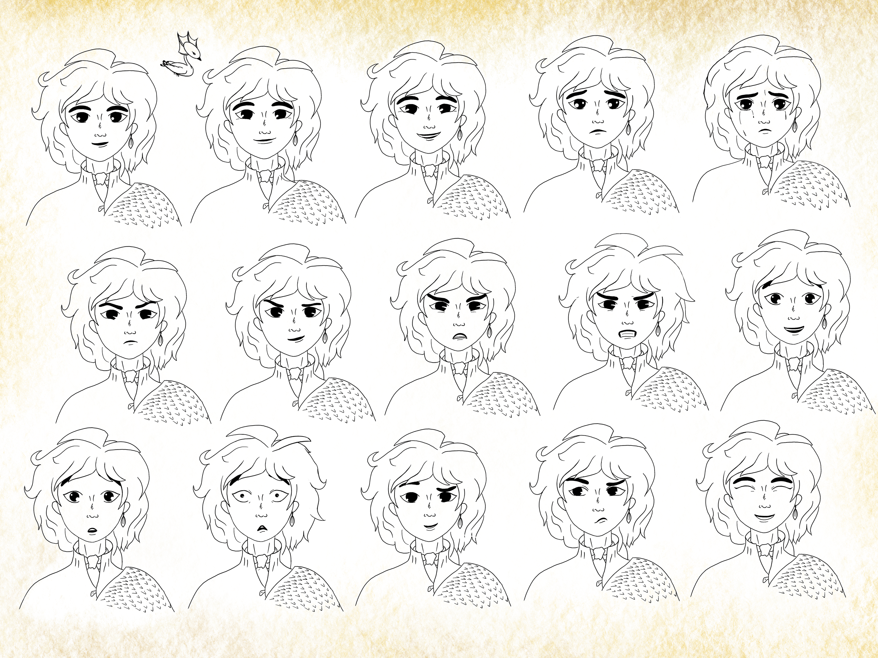 Character design- Reyan — Изображение №5 — Иллюстрация на Dprofile