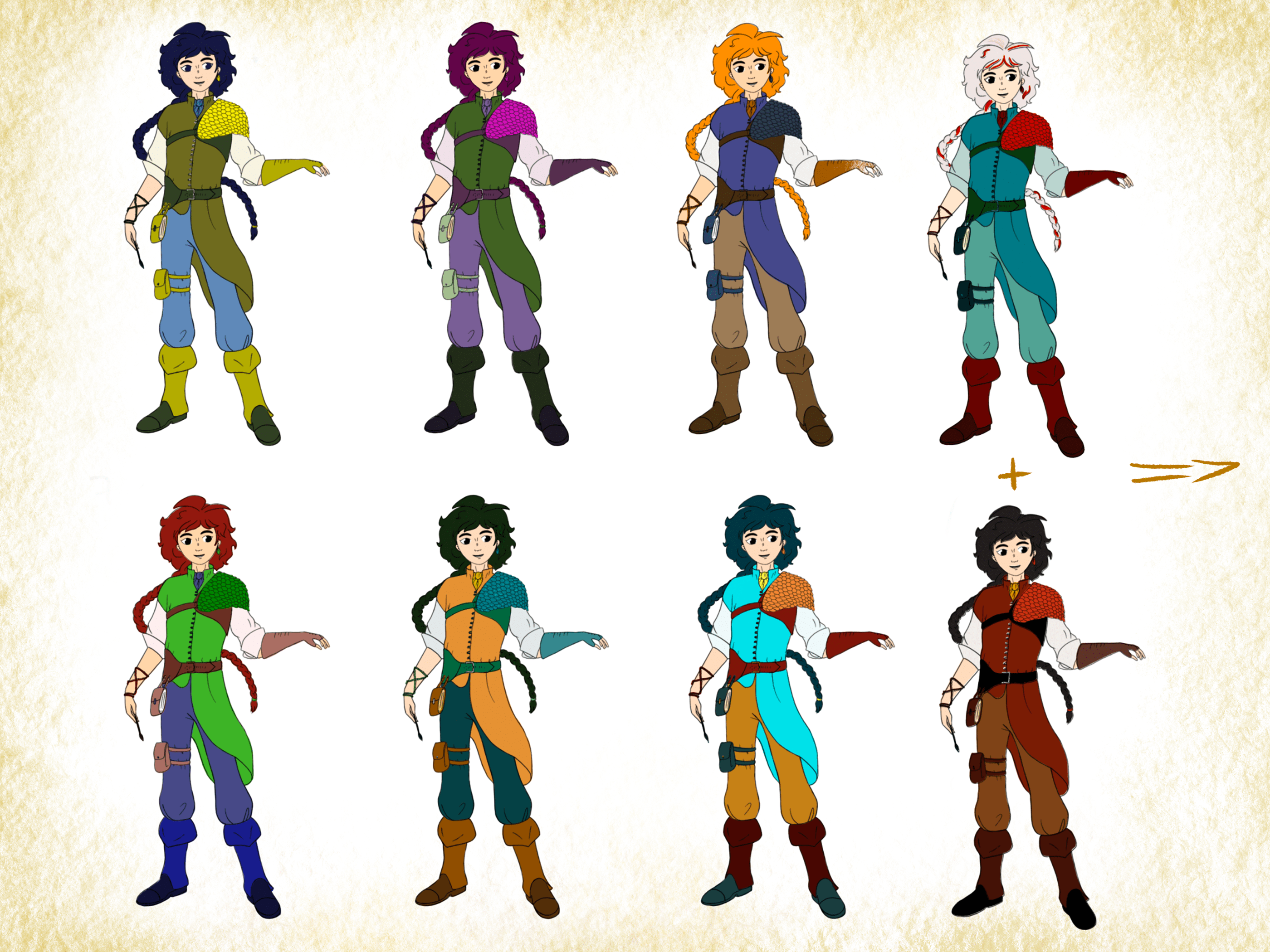 Character design- Reyan — Изображение №6 — Иллюстрация на Dprofile