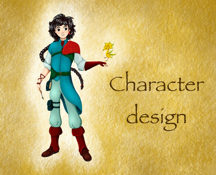 Character design- Reyan — Иллюстрация на Dprofile