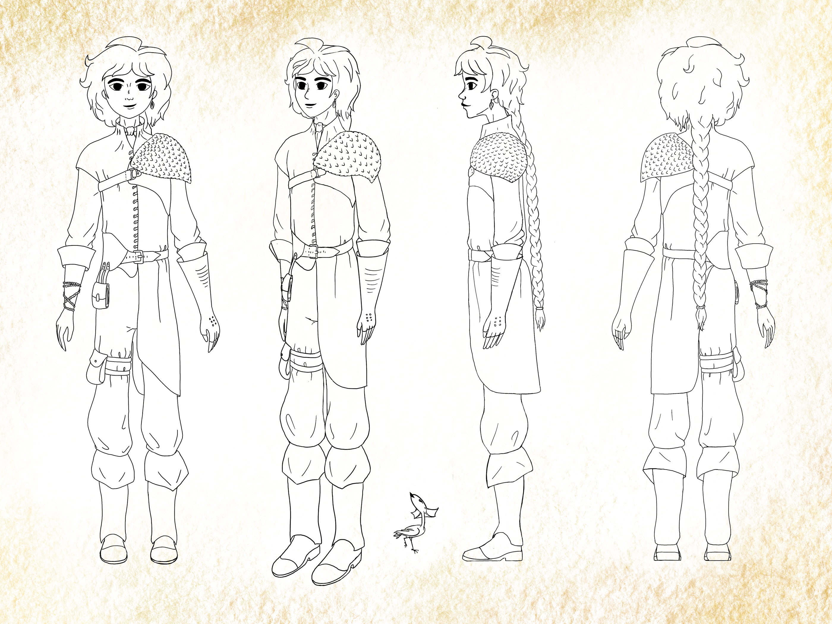 Character design- Reyan — Изображение №4 — Иллюстрация на Dprofile