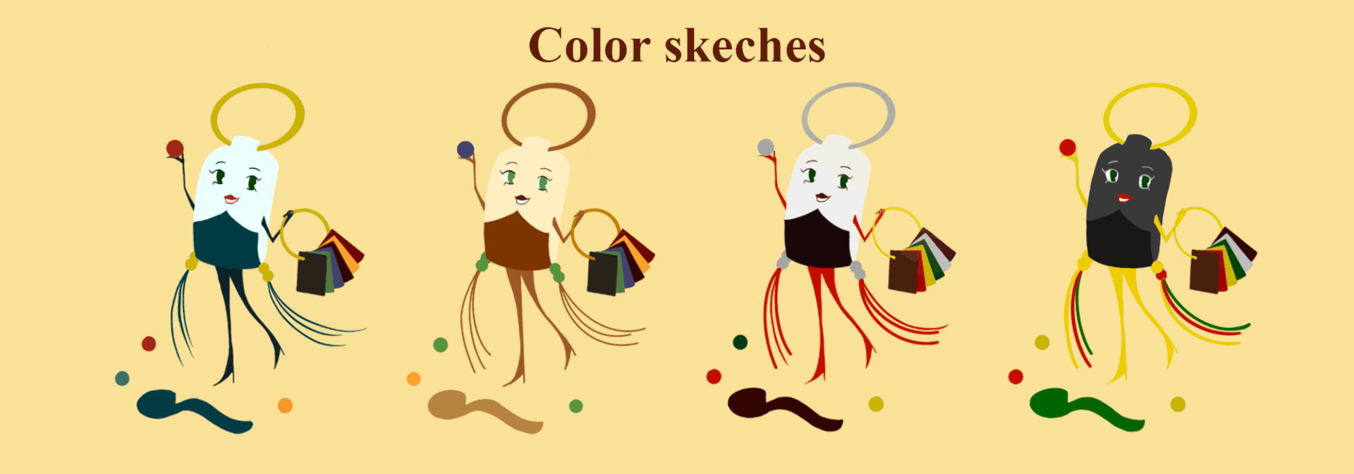 Character design-bag Borsa — Изображение №7 — Иллюстрация на Dprofile