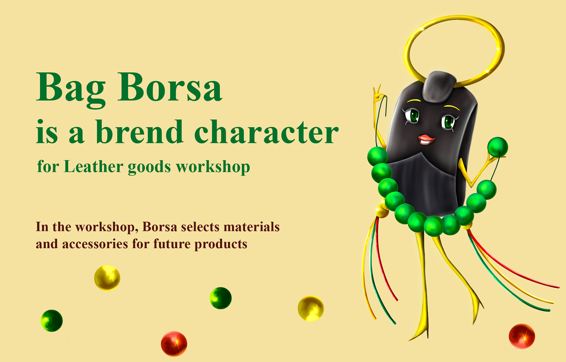 Character design-bag Borsa — Изображение №1 — Иллюстрация на Dprofile