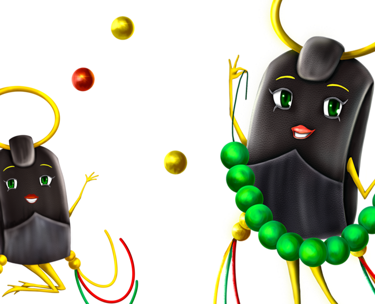 Character design-bag Borsa — Иллюстрация на Dprofile