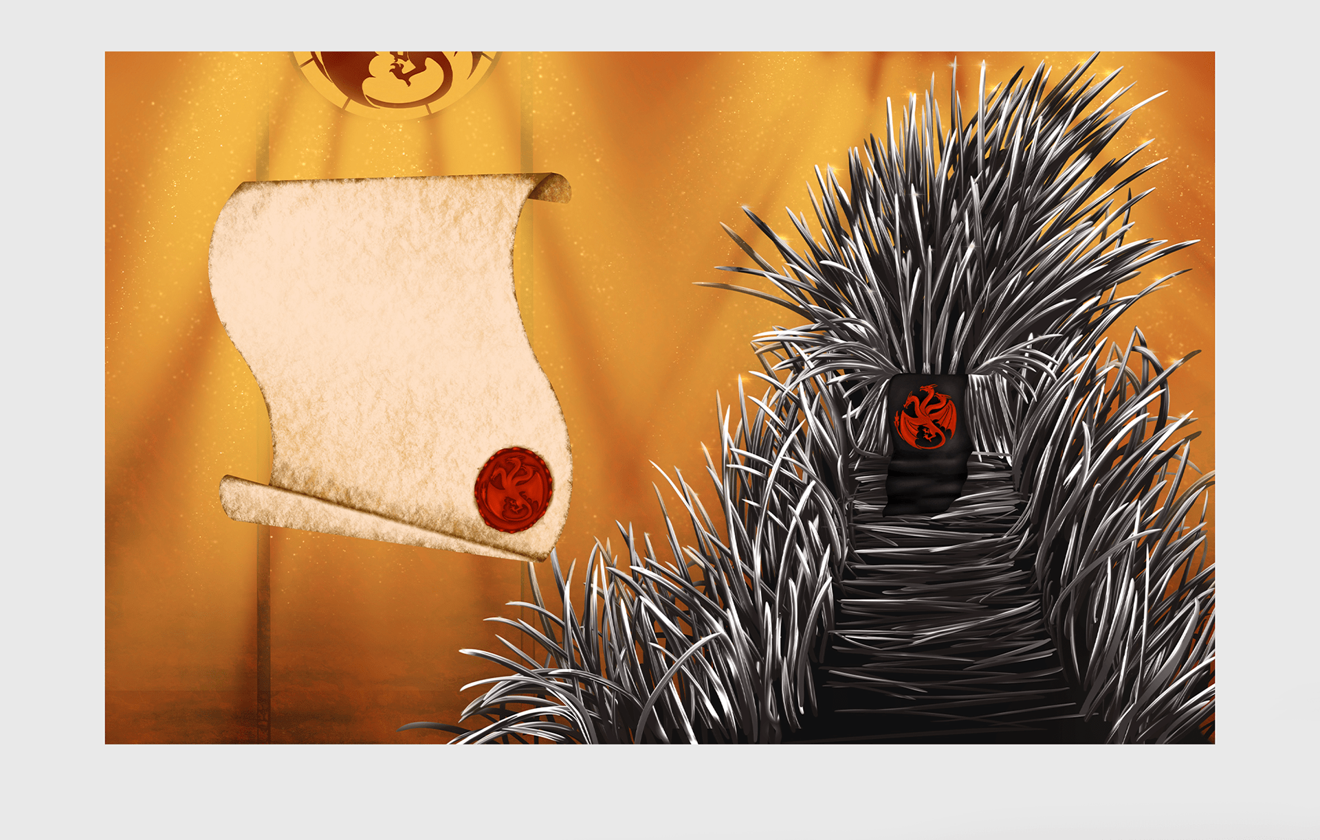 Book illustration- Fire and blood — Изображение №5 — Иллюстрация на Dprofile