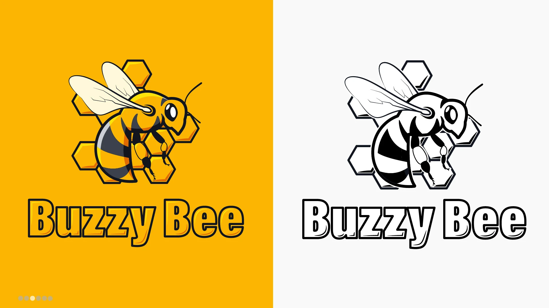Логотип для Buzzy Bee — Изображение №3 — Брендинг на Dprofile