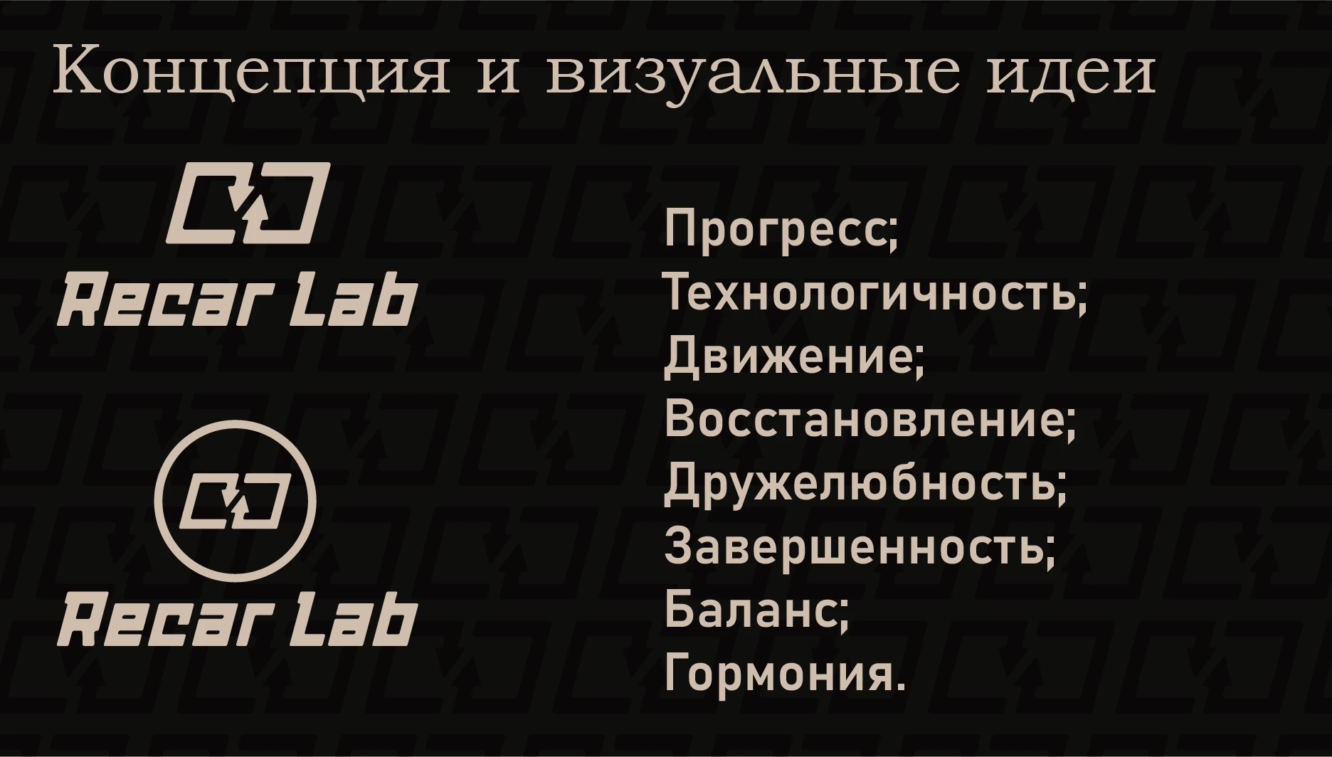 Recar Lab — Изображение №3 — Брендинг на Dprofile
