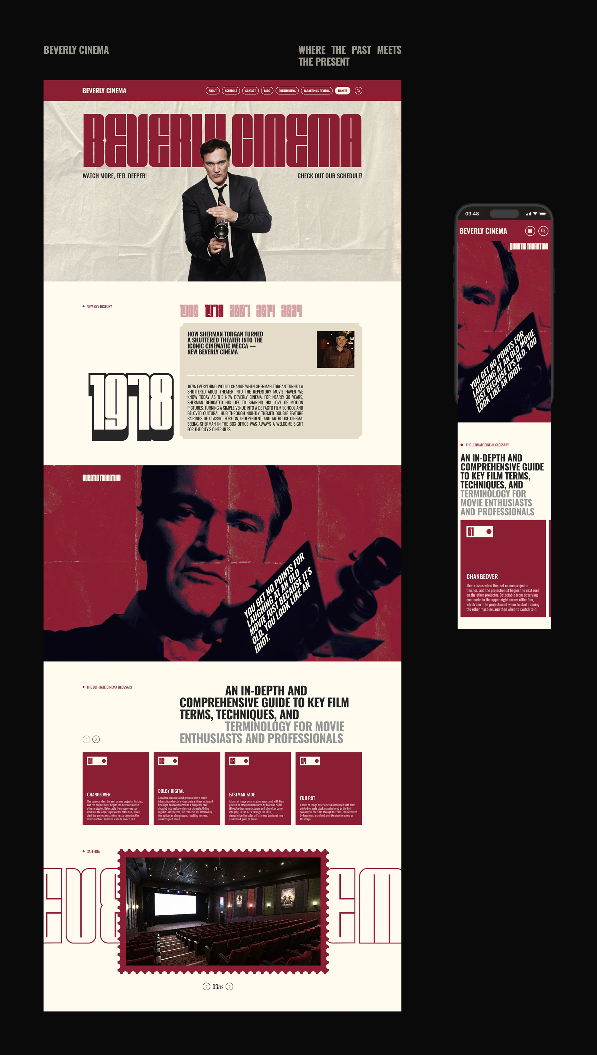 Beverly Cinema — Изображение №8 — Интерфейсы на Dprofile