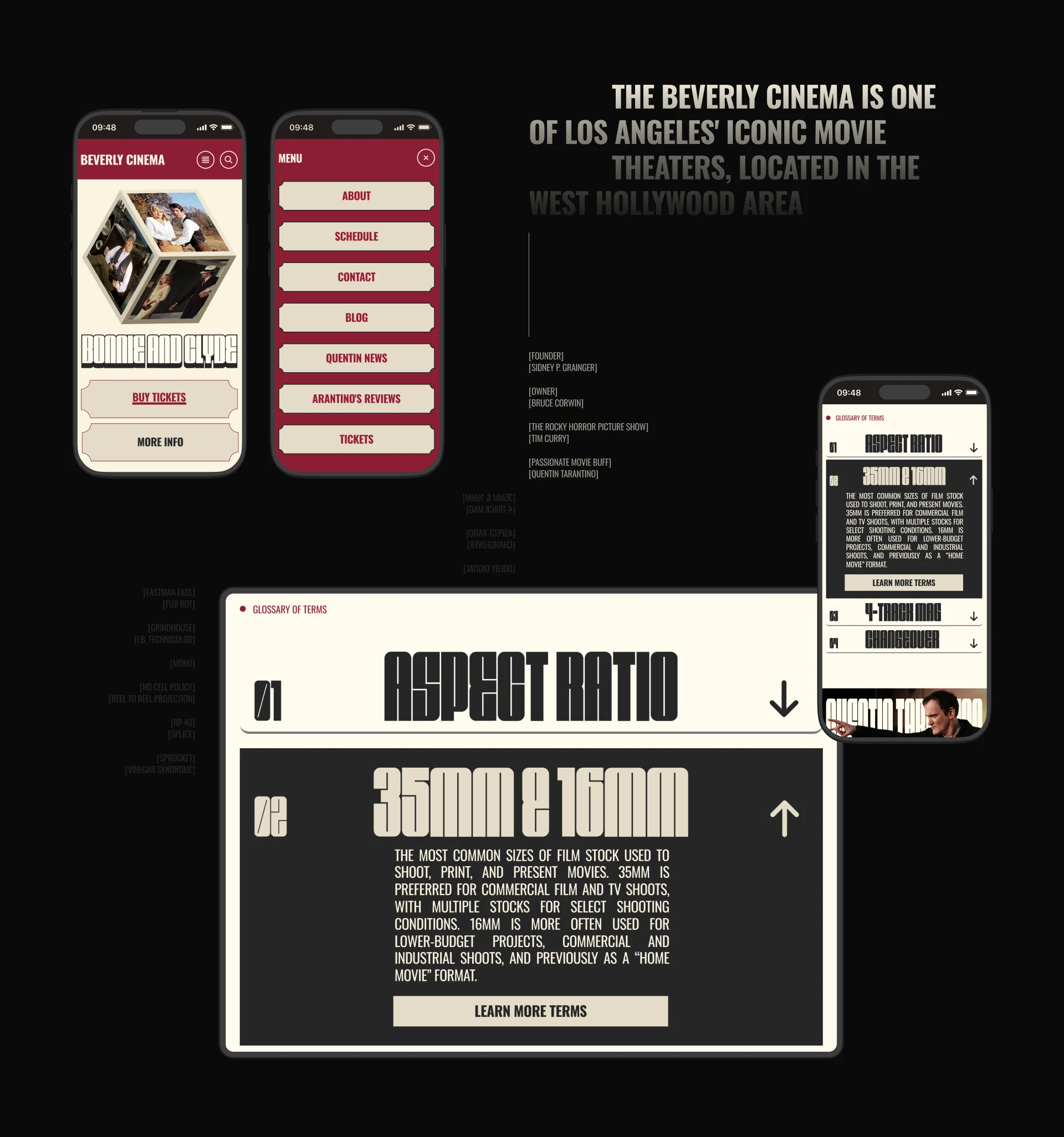 Beverly Cinema — Изображение №4 — Интерфейсы на Dprofile