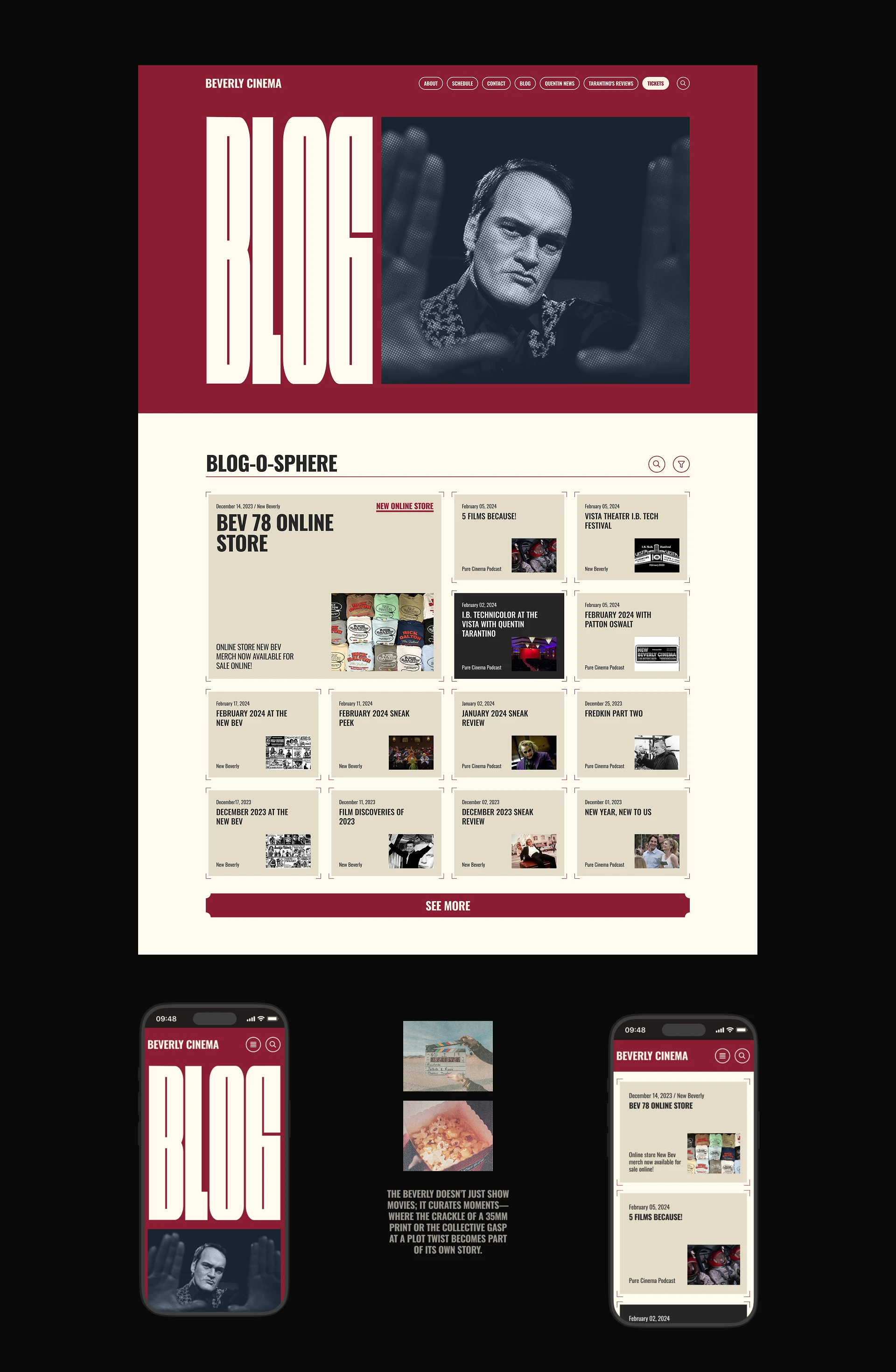 Beverly Cinema — Изображение №10 — Интерфейсы на Dprofile