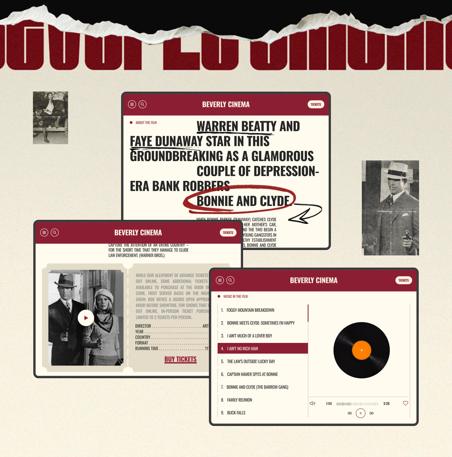 Beverly Cinema — Изображение №7 — Интерфейсы на Dprofile
