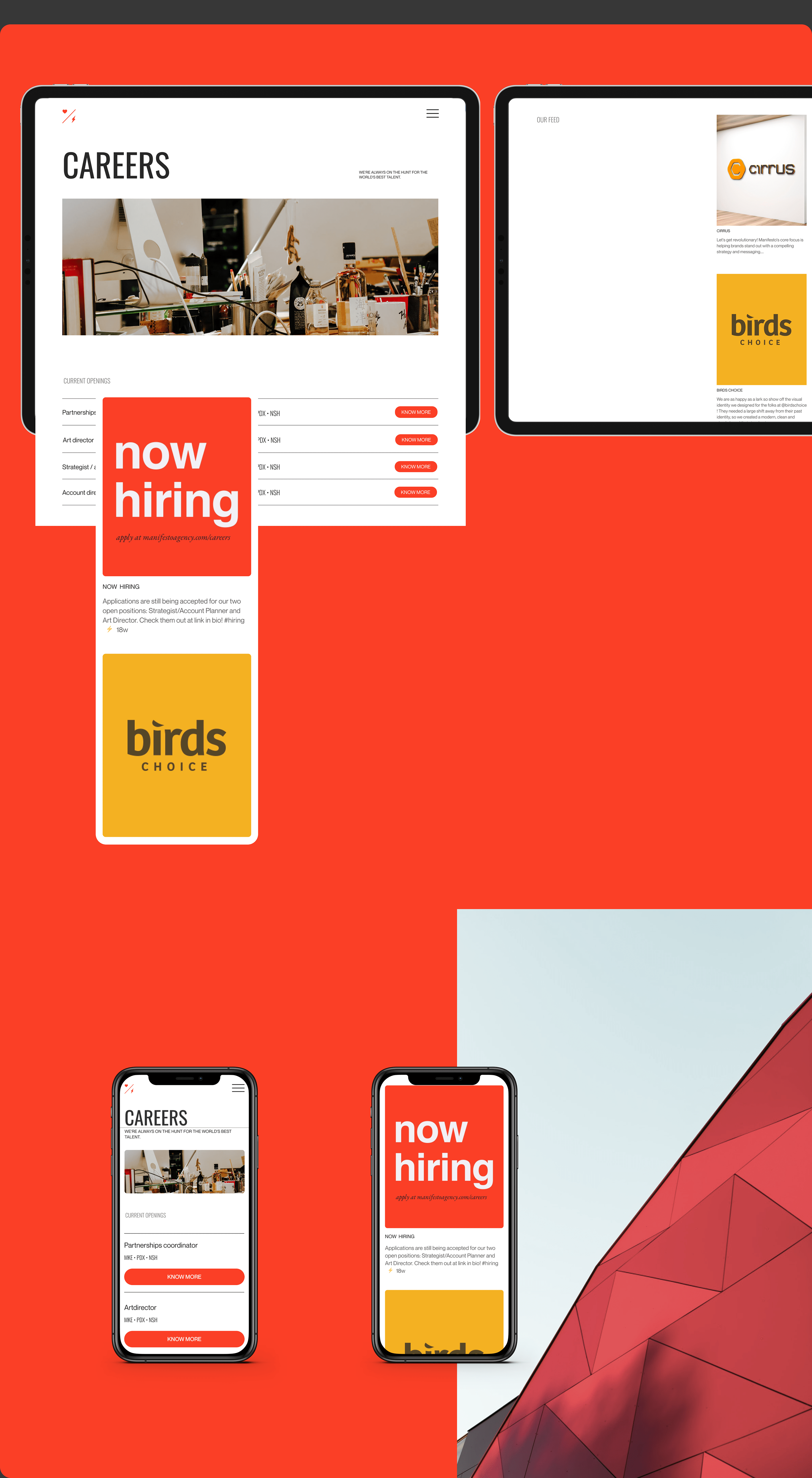 MANIFESTO Branding agency — Изображение №15 — Интерфейсы, Анимация на Dprofile