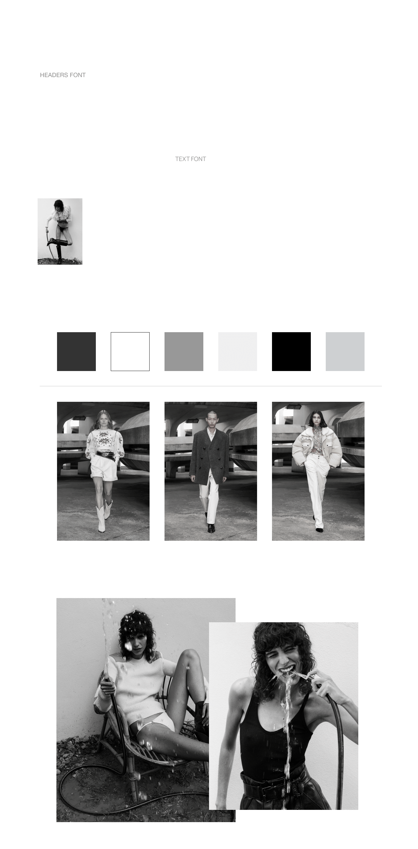 ISABEL MARANT — Redesign UI/UX Concept — Изображение №11 — Интерфейсы, Анимация на Dprofile
