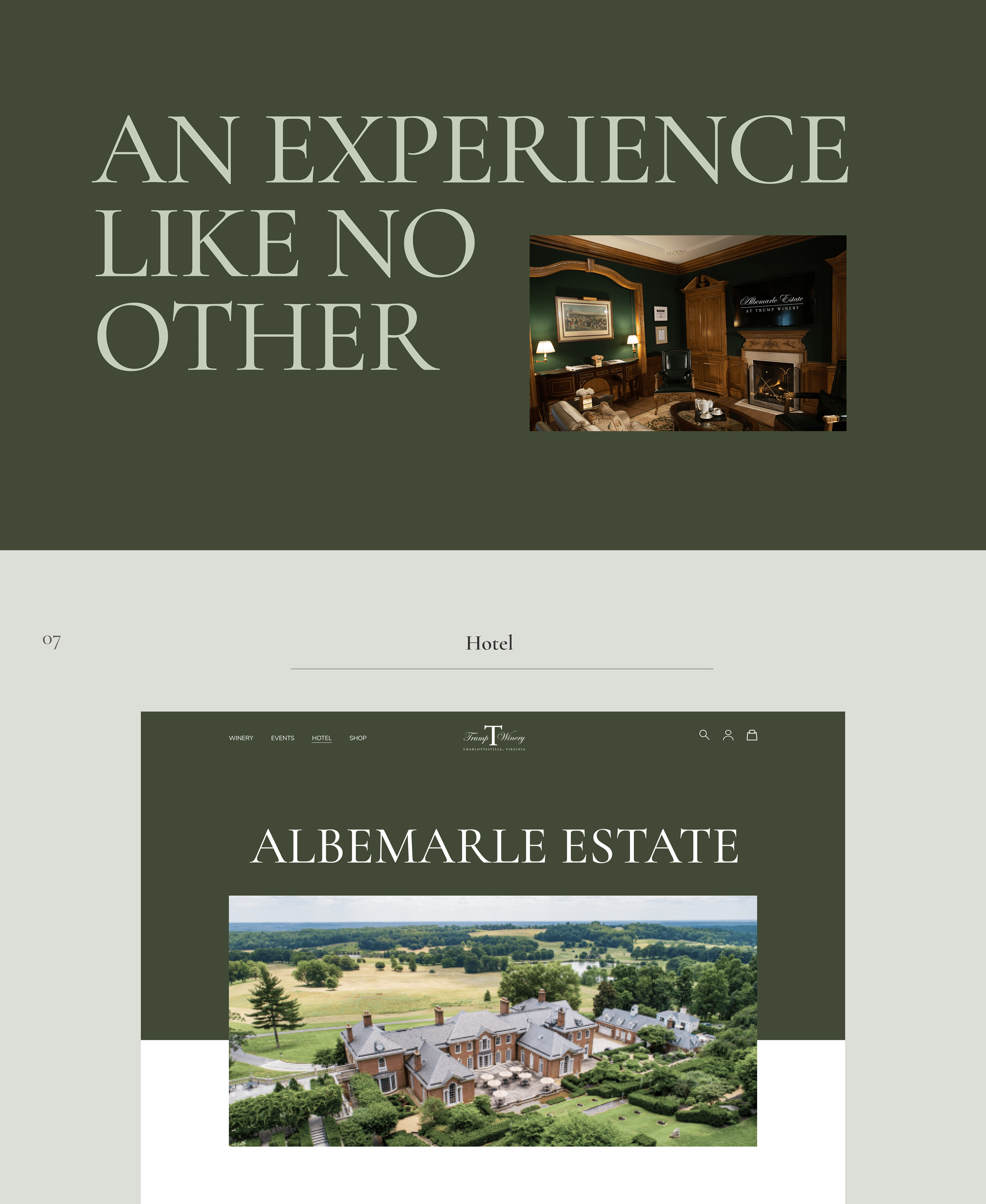 TRUMP WINERY Corporate website redesign — Изображение №18 — Интерфейсы, Анимация на Dprofile
