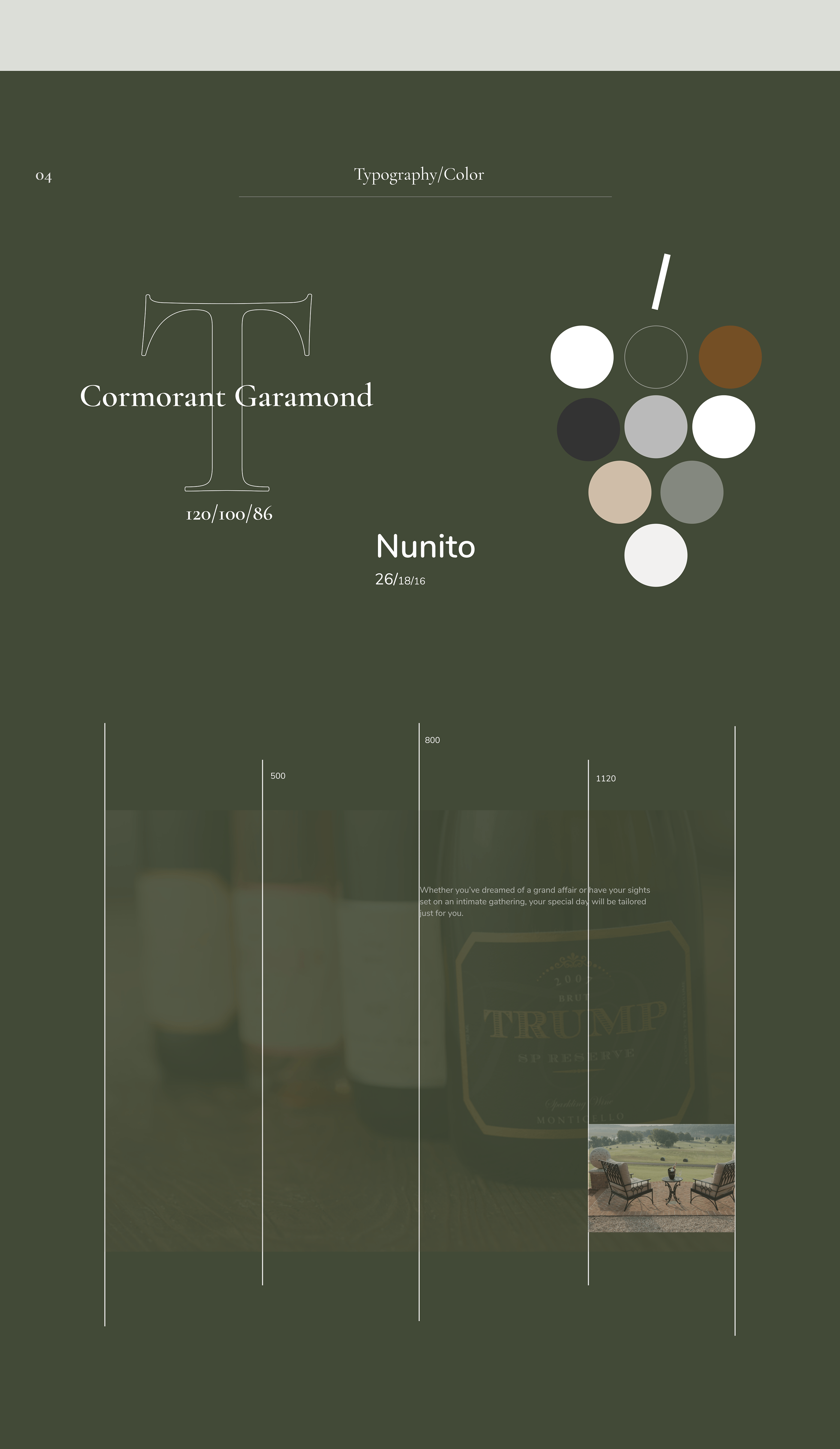 TRUMP WINERY Corporate website redesign — Изображение №9 — Интерфейсы, Анимация на Dprofile