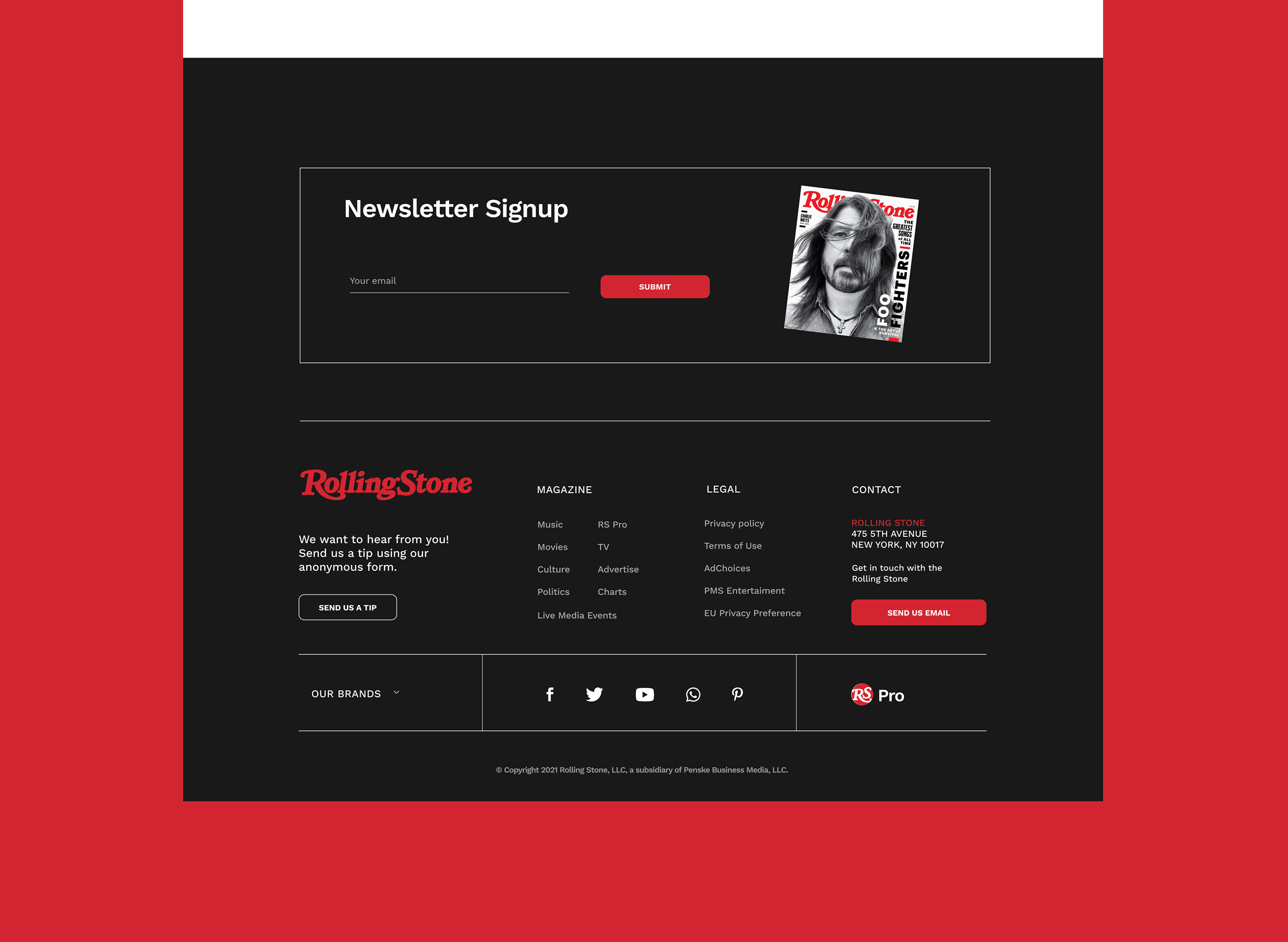 Rolling Stone - news magazine website redesign — Изображение №8 — Интерфейсы, Анимация на Dprofile