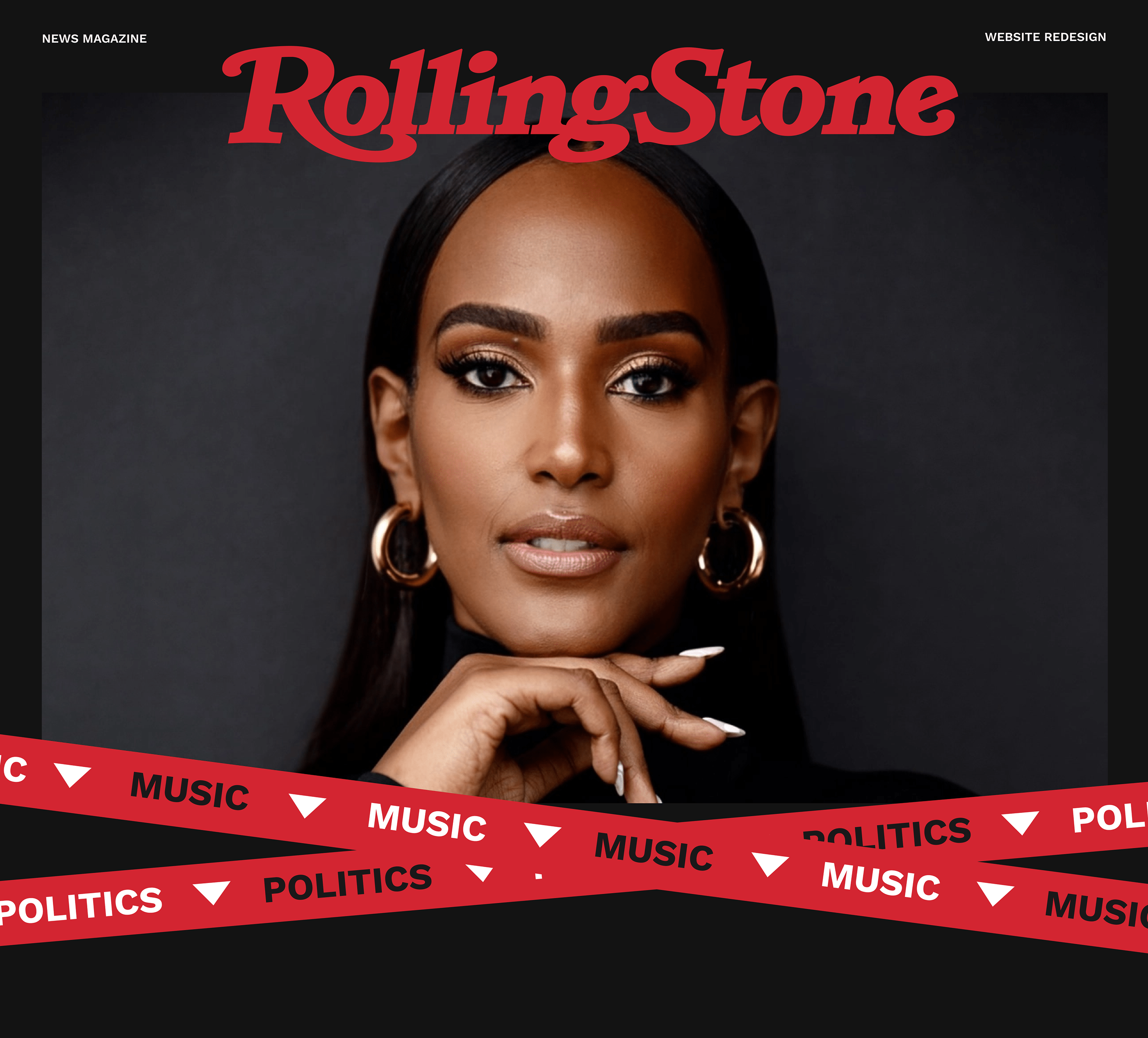 Rolling Stone - news magazine website redesign — Изображение №1 — Интерфейсы, Анимация на Dprofile