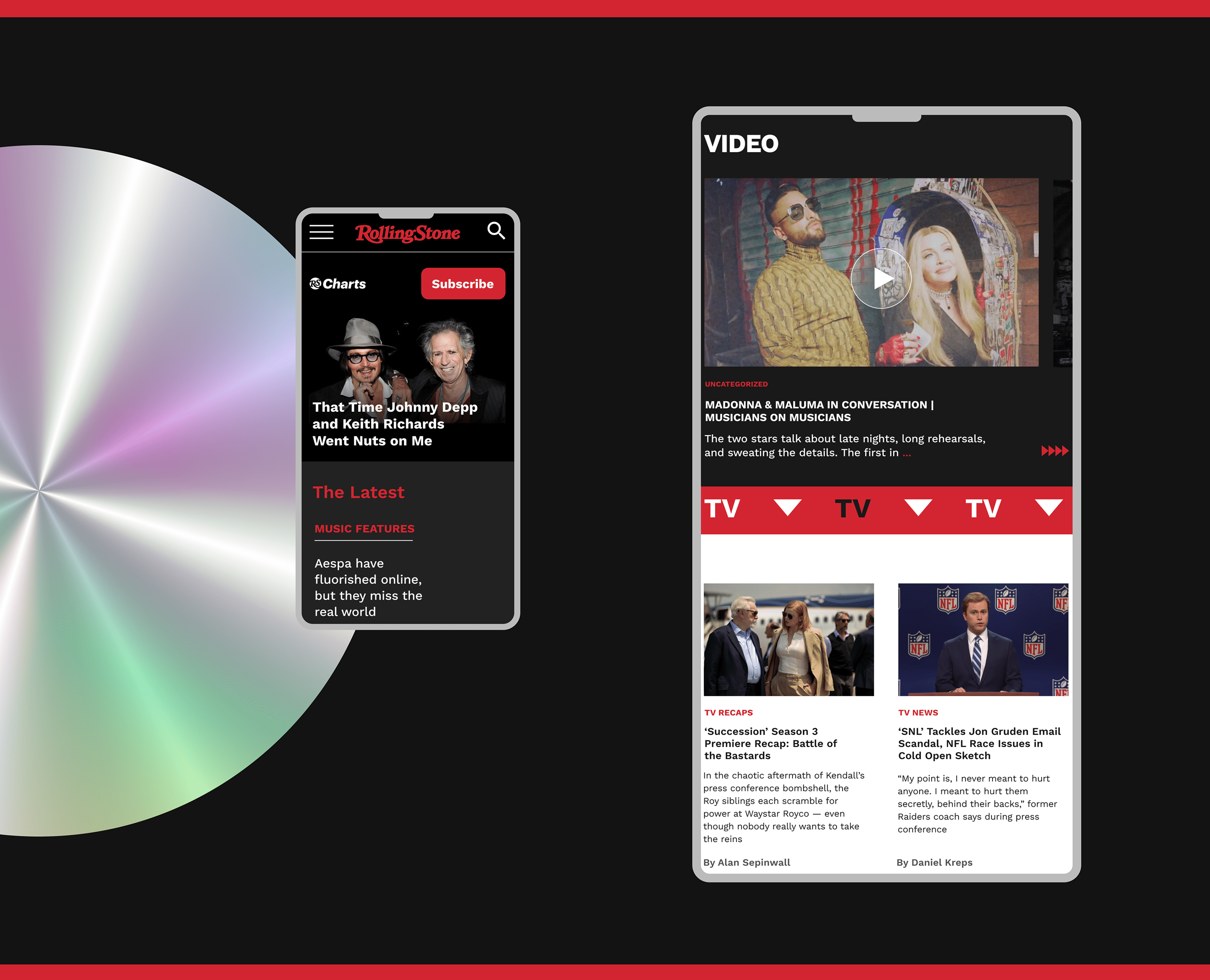 Rolling Stone - news magazine website redesign — Изображение №9 — Интерфейсы, Анимация на Dprofile