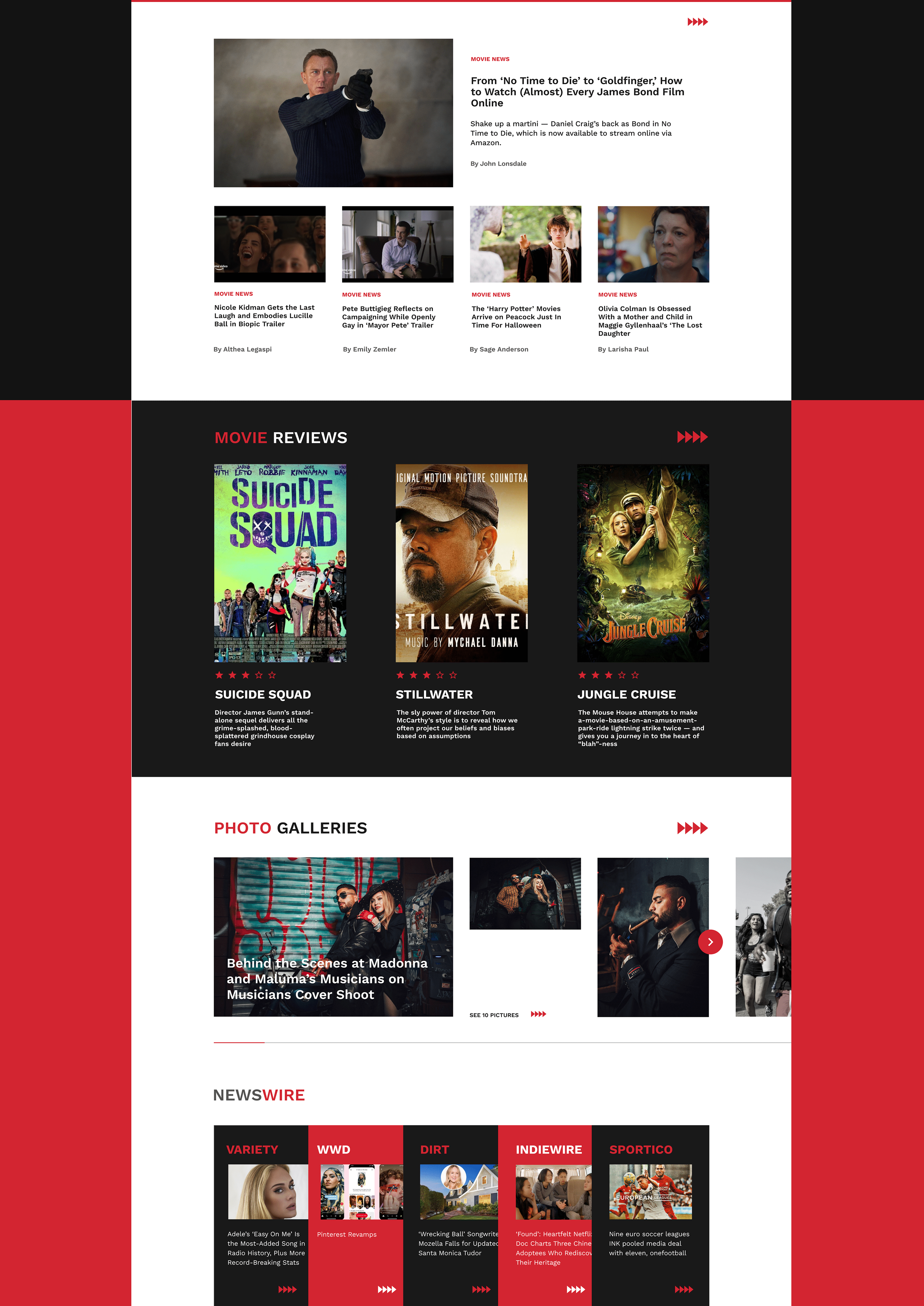 Rolling Stone - news magazine website redesign — Изображение №7 — Интерфейсы, Анимация на Dprofile