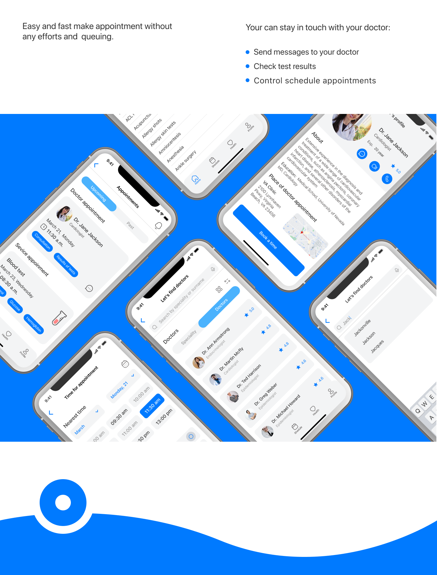 FeelGood - mobile app for healthcare — Изображение №8 — Интерфейсы, Анимация на Dprofile