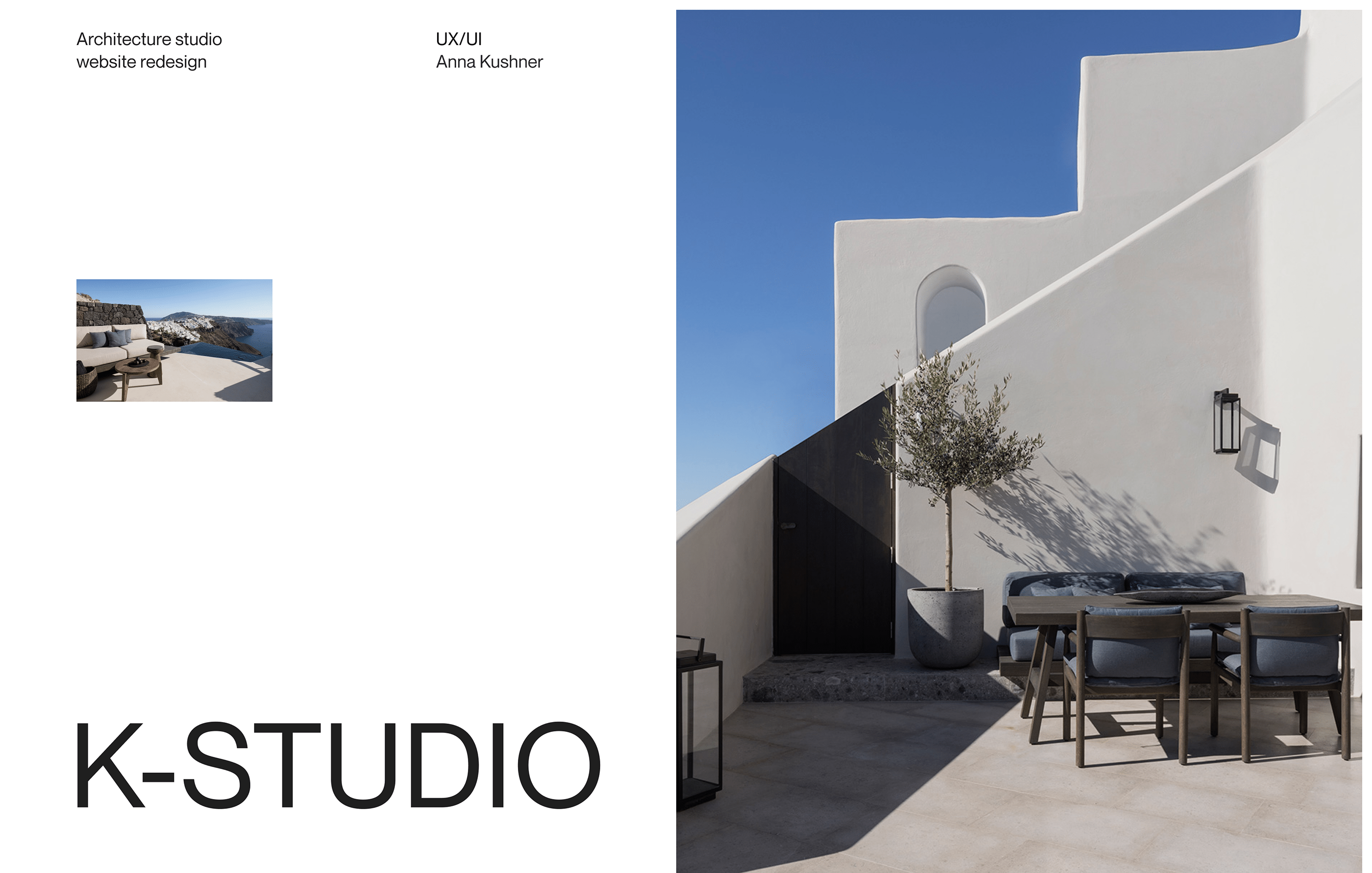 K-STUDIO - Architecture & Design Studio — Изображение №1 — Интерфейсы, Анимация на Dprofile