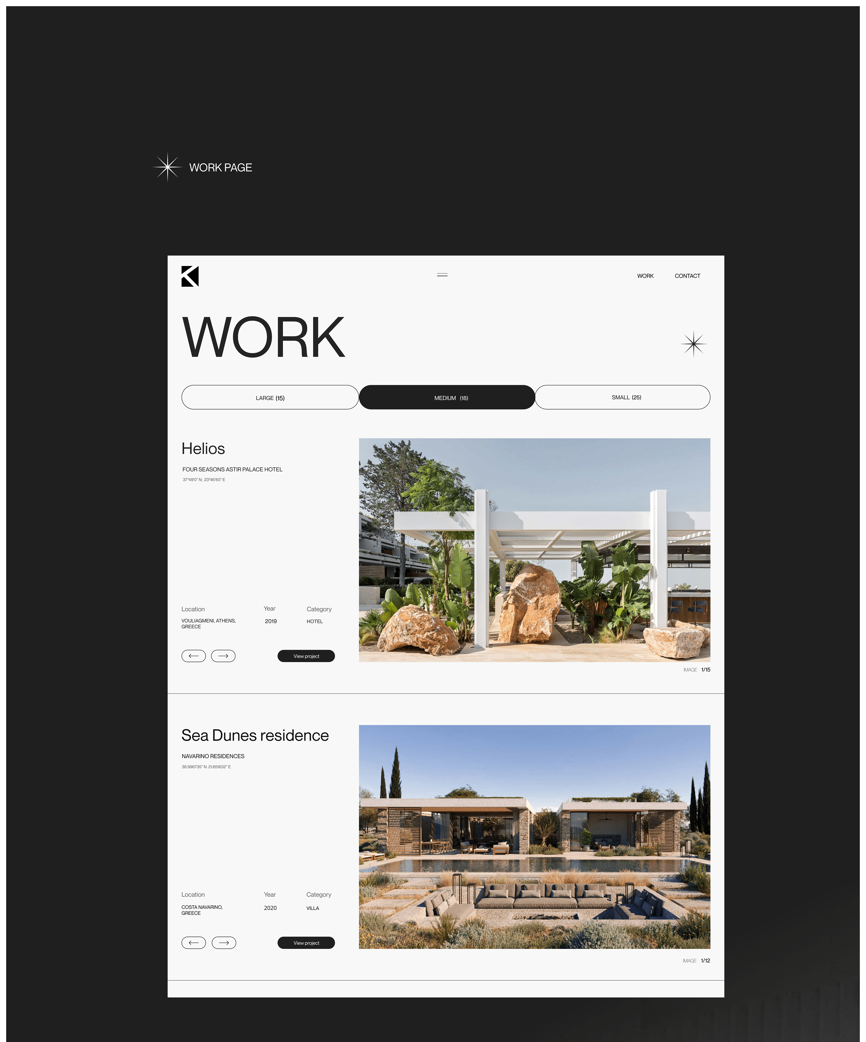 K-STUDIO - Architecture & Design Studio — Изображение №6 — Интерфейсы, Анимация на Dprofile