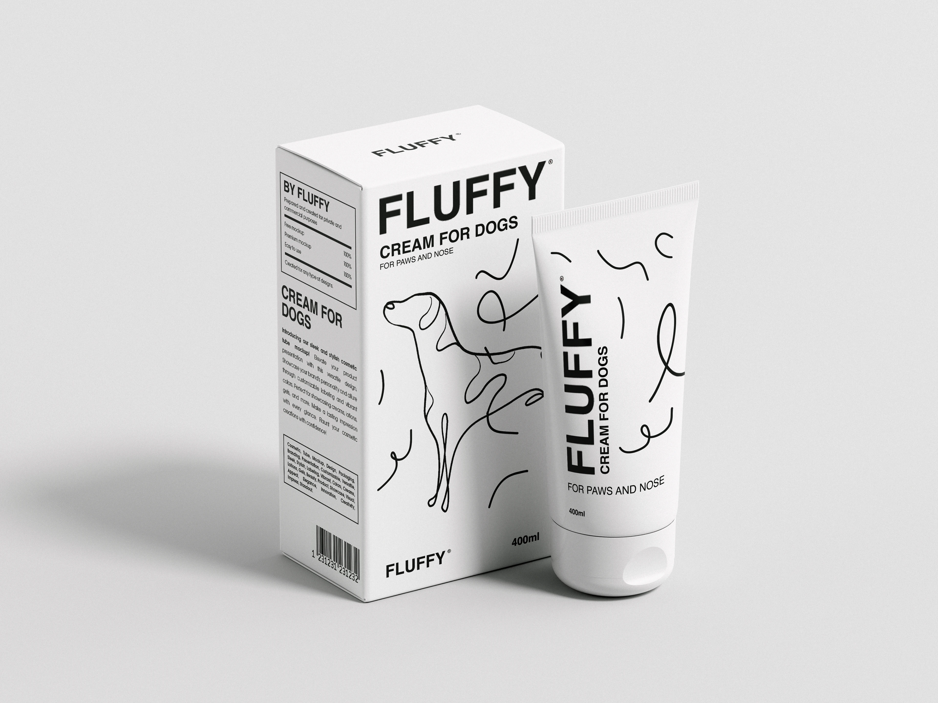 ”FLUFFY” DOG GROOMING — Изображение №4 — Брендинг на Dprofile