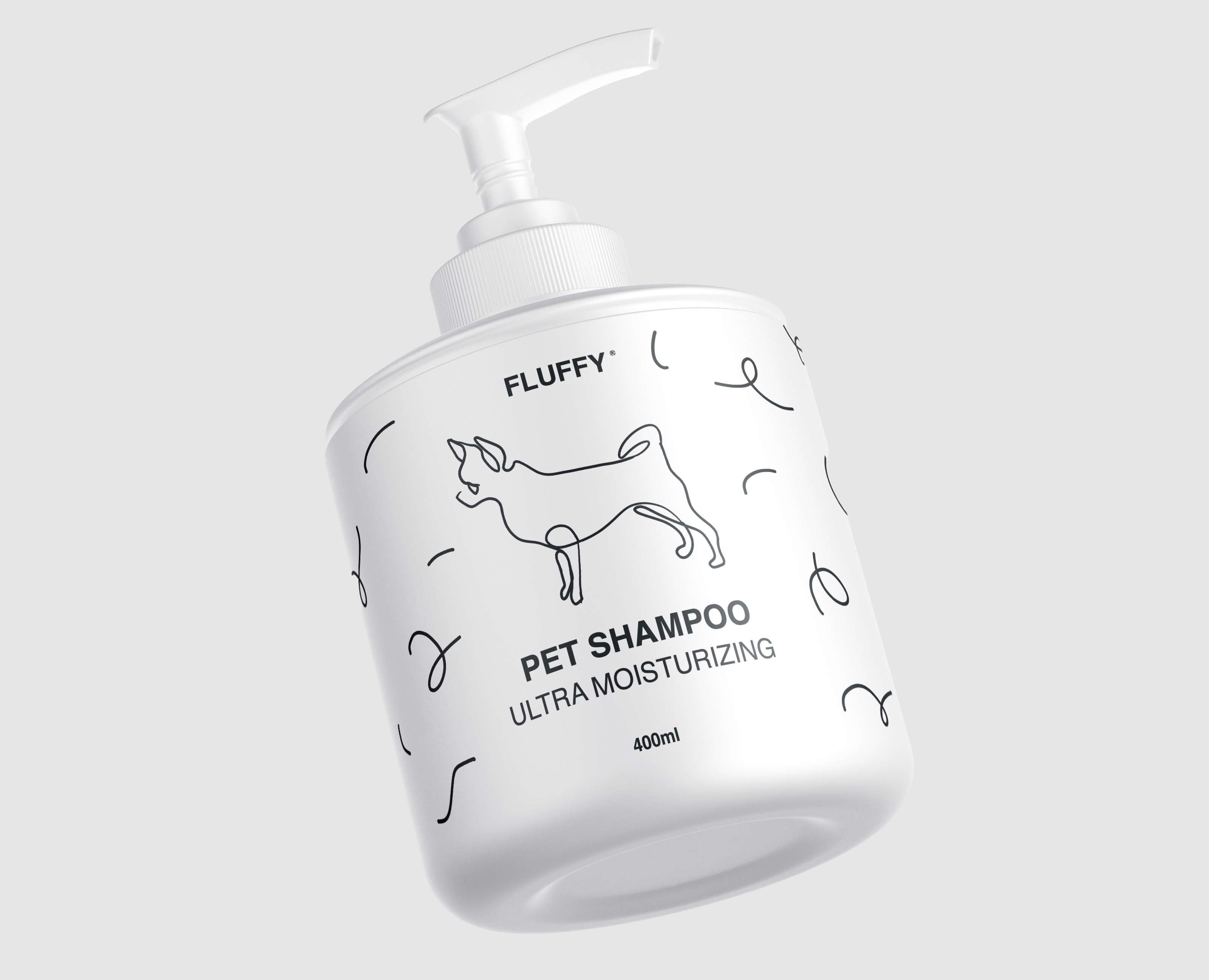 ”FLUFFY” DOG GROOMING — Брендинг на Dprofile