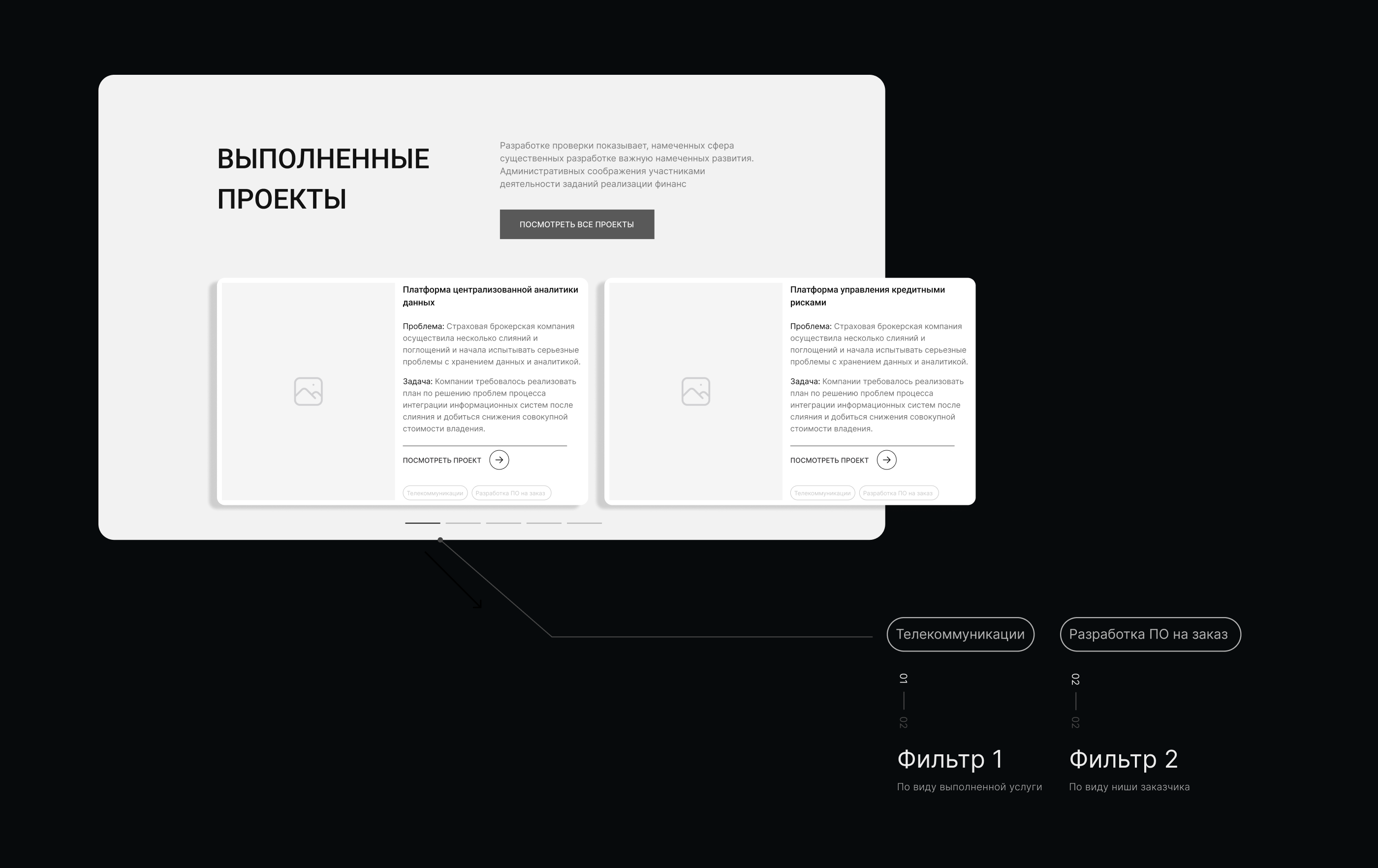 Корпоративный сайт IT компании (системного интегратора) — Изображение №6 — Интерфейсы на Dprofile