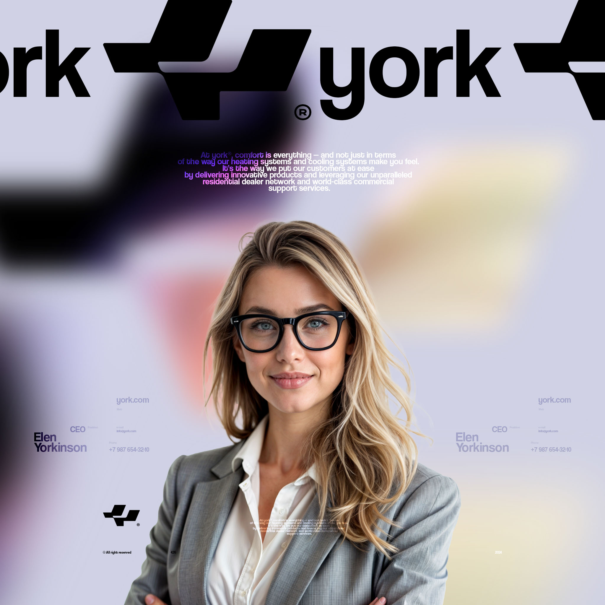 york / logo — Изображение №3 — Брендинг на Dprofile
