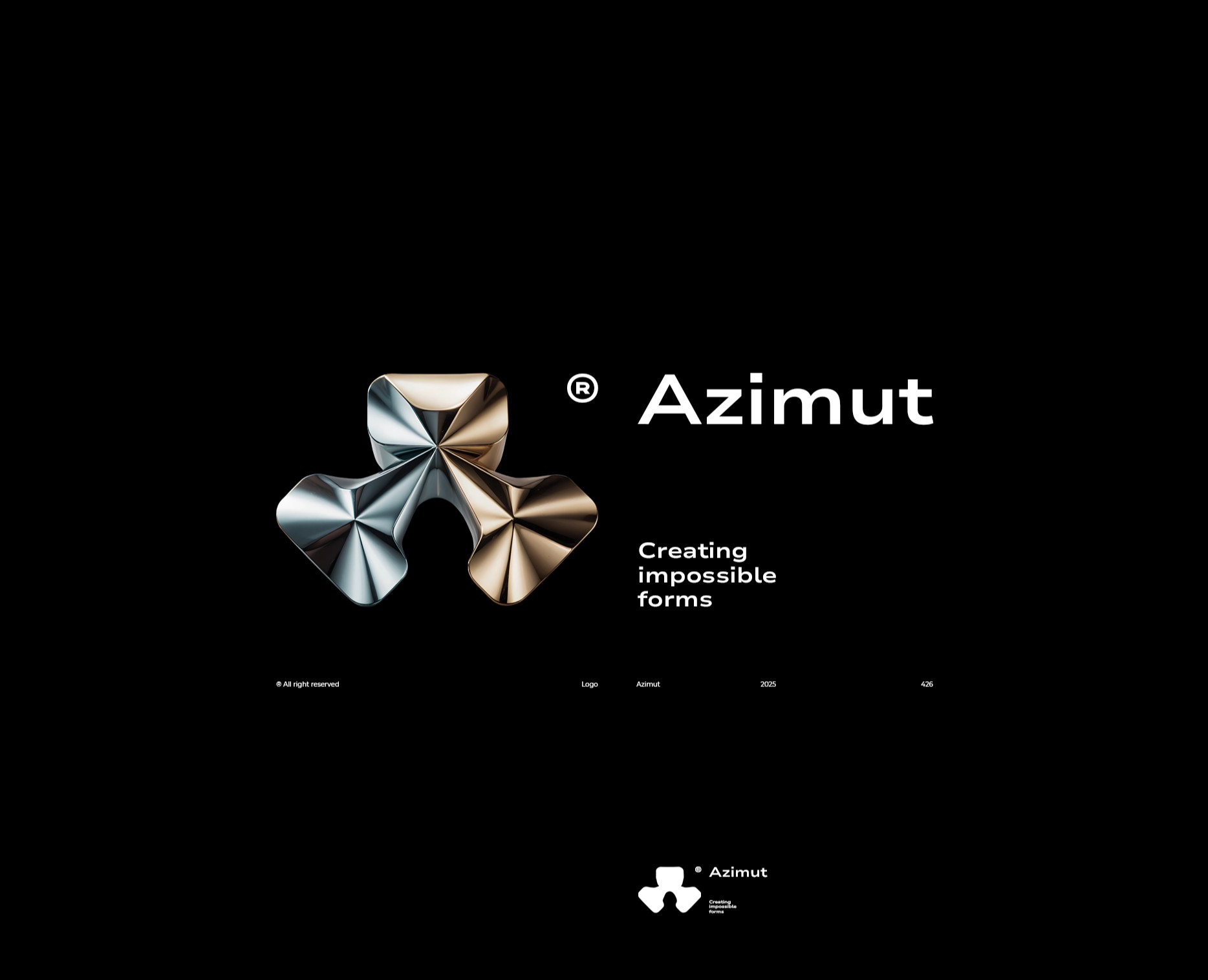 Azimut / логотип — Брендинг на Dprofile